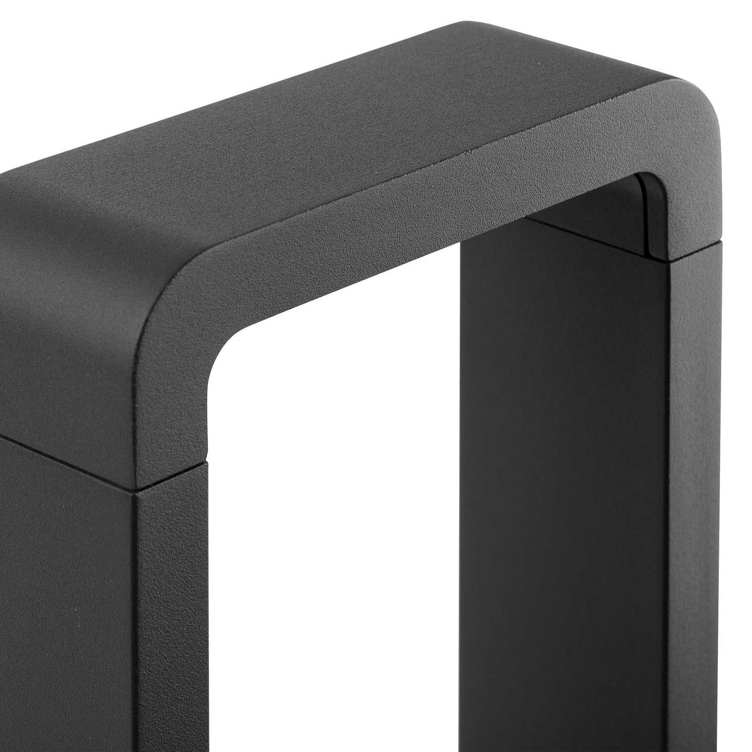 Das - Baliza led exterior en acero gris basalto para jardín