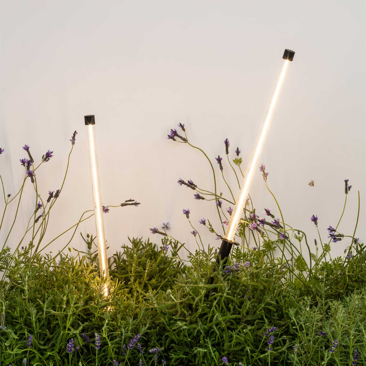 Bambou - Lampe piquet led pour éclairage de jardin
