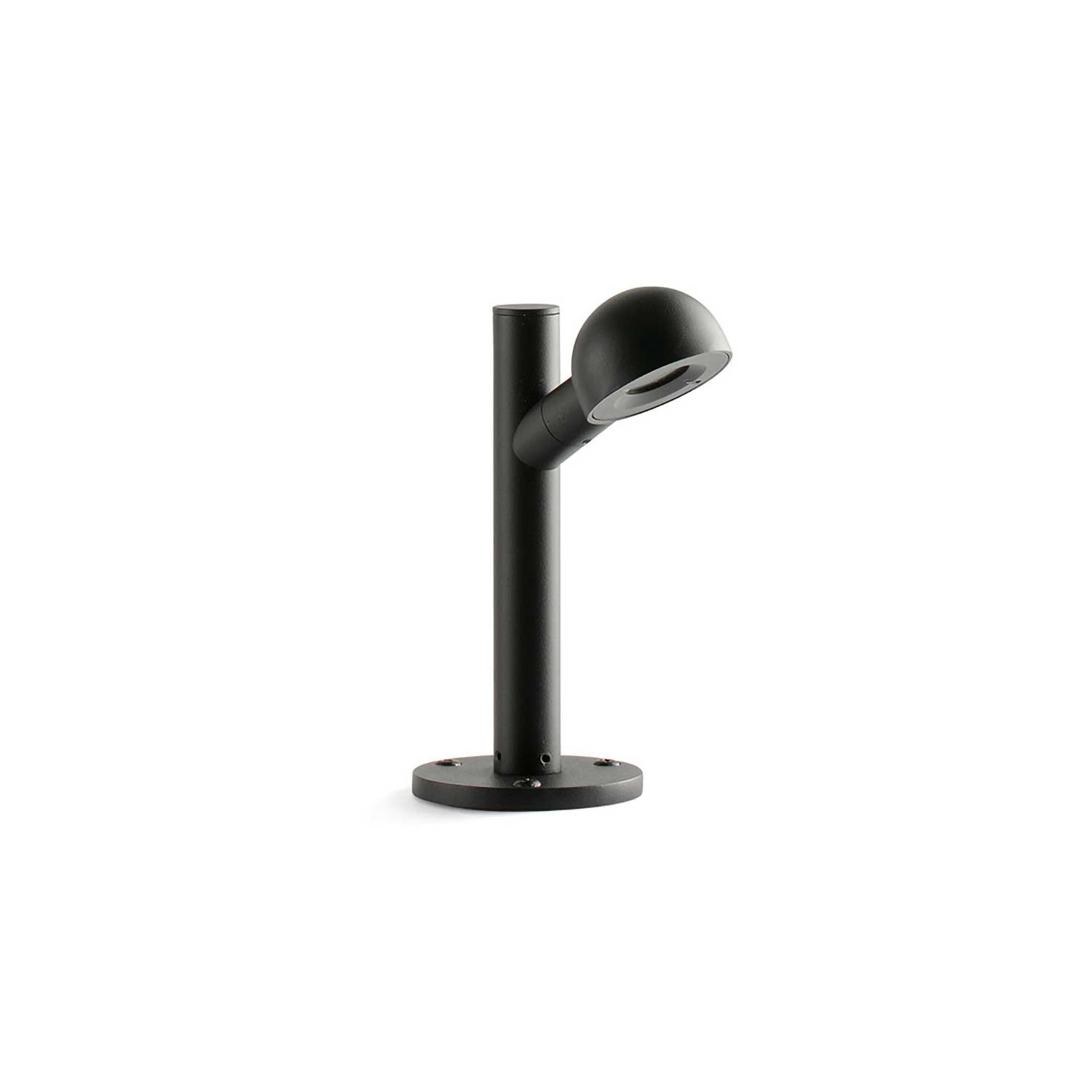 Brot - Borne led acier noir pour balisage d'allées extérieures