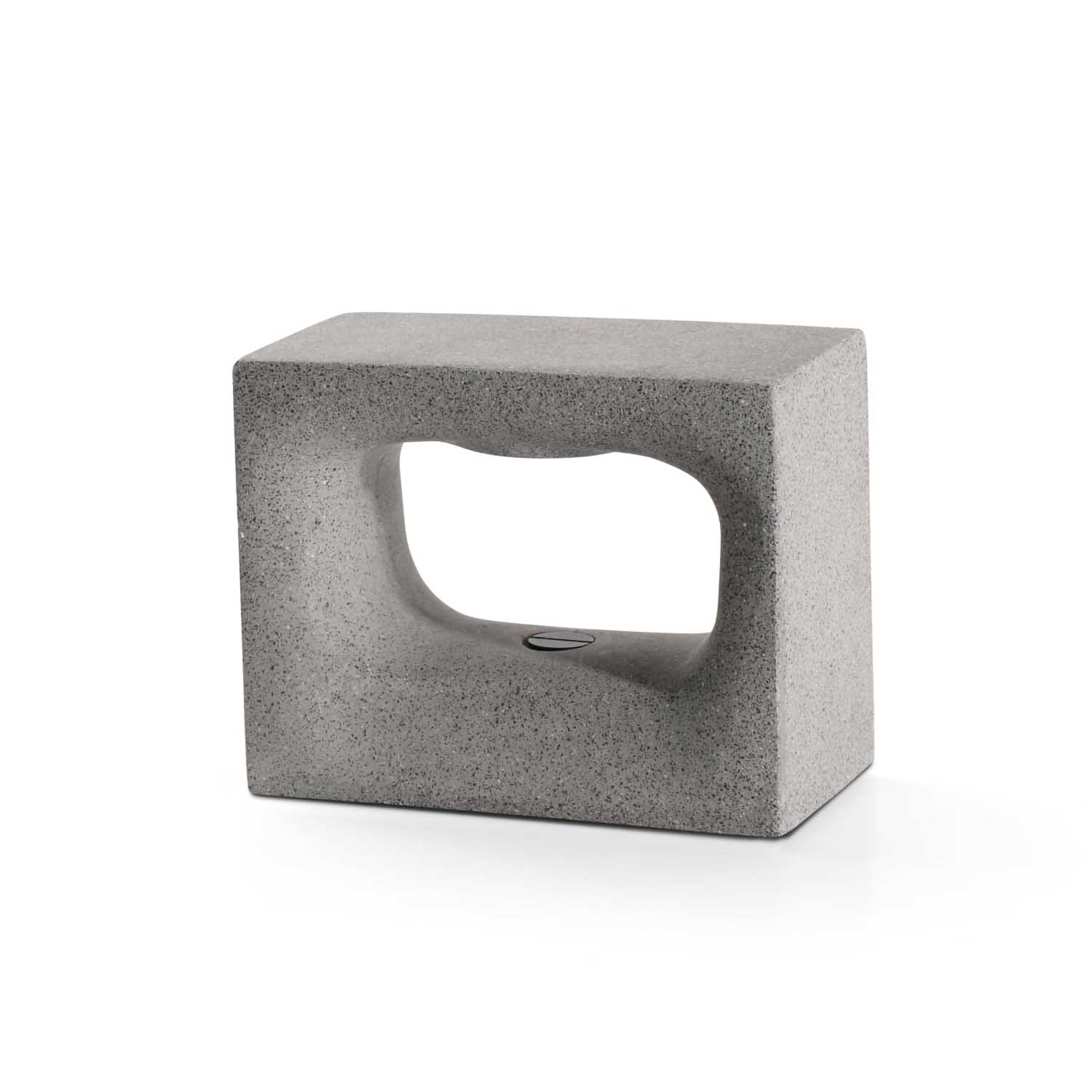 Glint - Borne led extérieure béton design pour jardin moderne