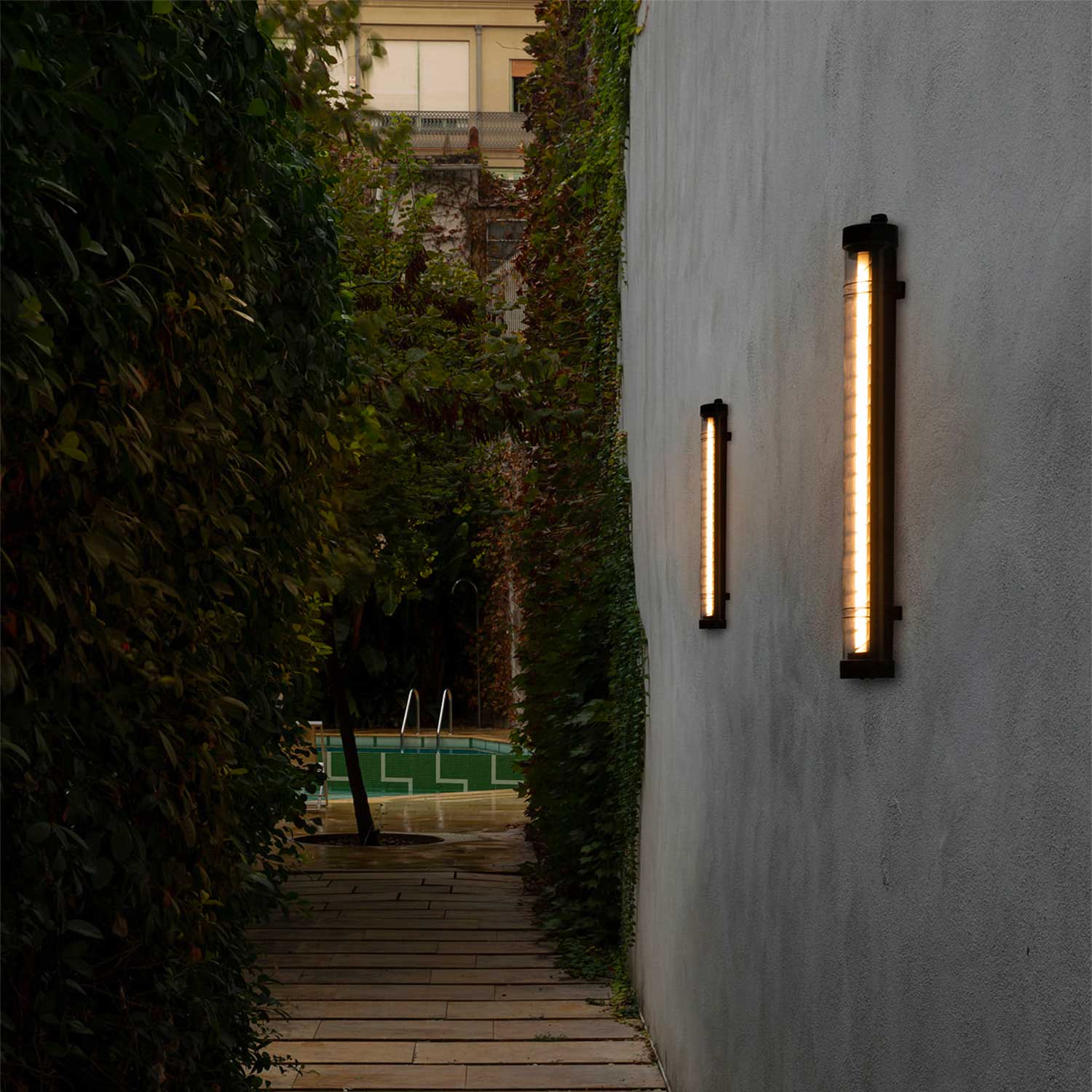 Scuba Louver - Applique murale LED industrielle pour maison moderne