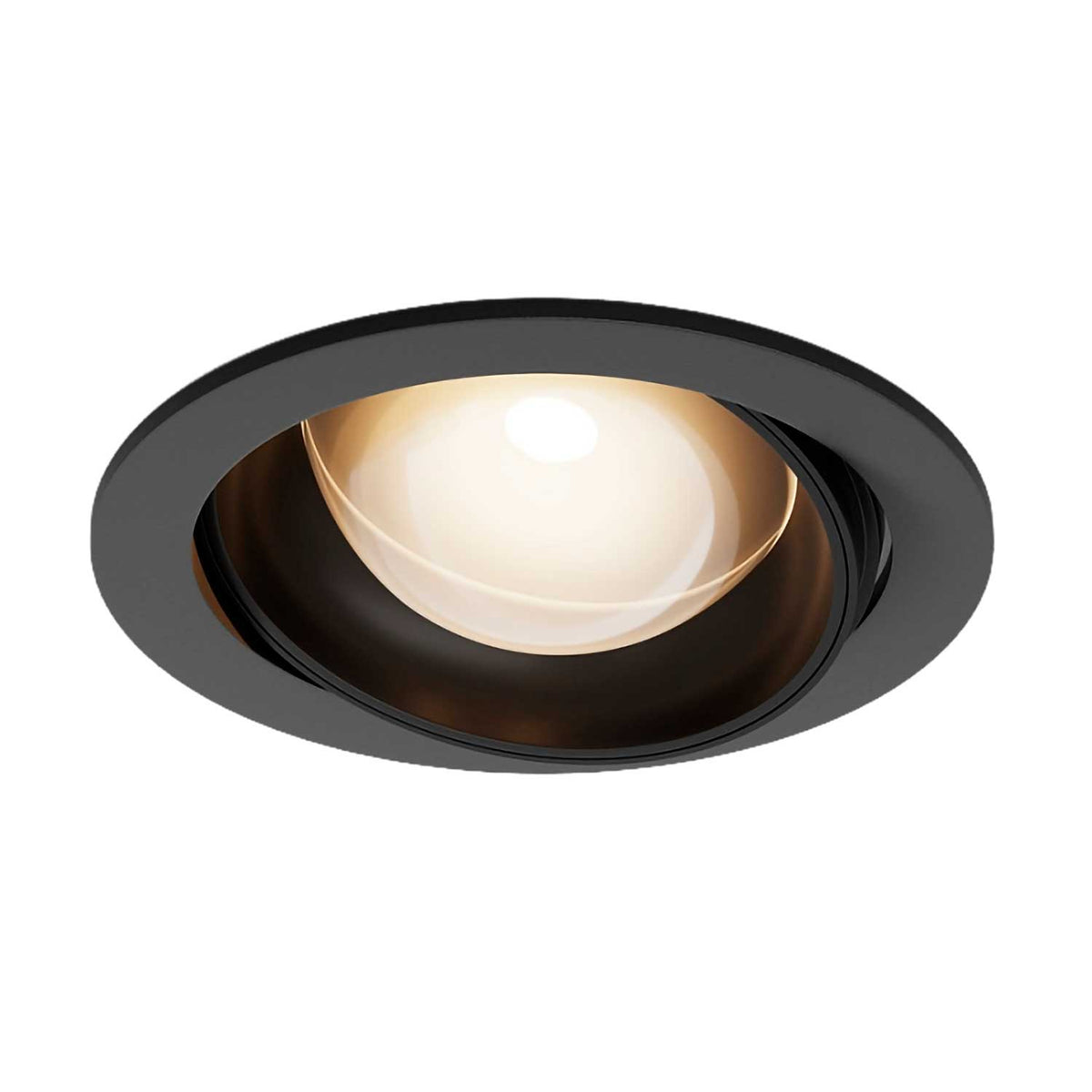 Lens - Spot LED encastré orientable en aluminium