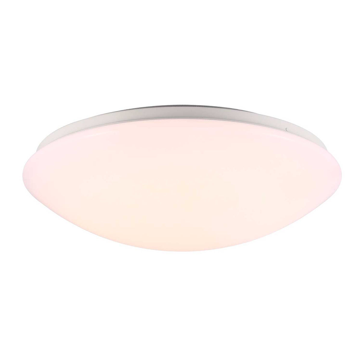 Ask Sensor - Plafonnier LED à détecteur en métal et plastique opalin, IP44