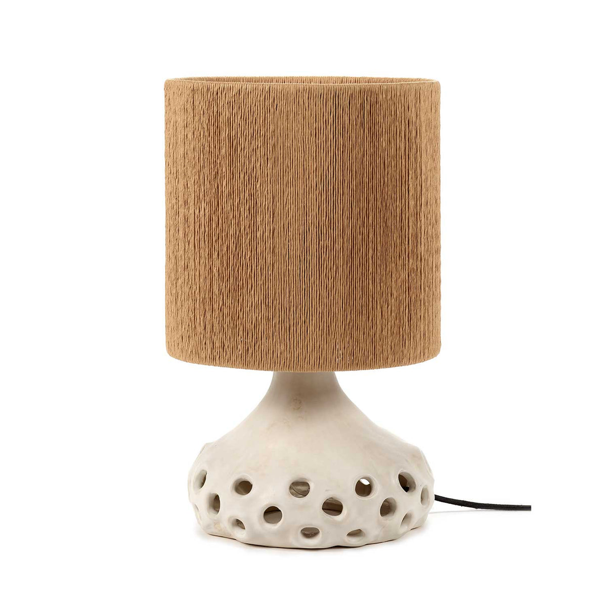 Oya 01 - Lampe à poser en grès