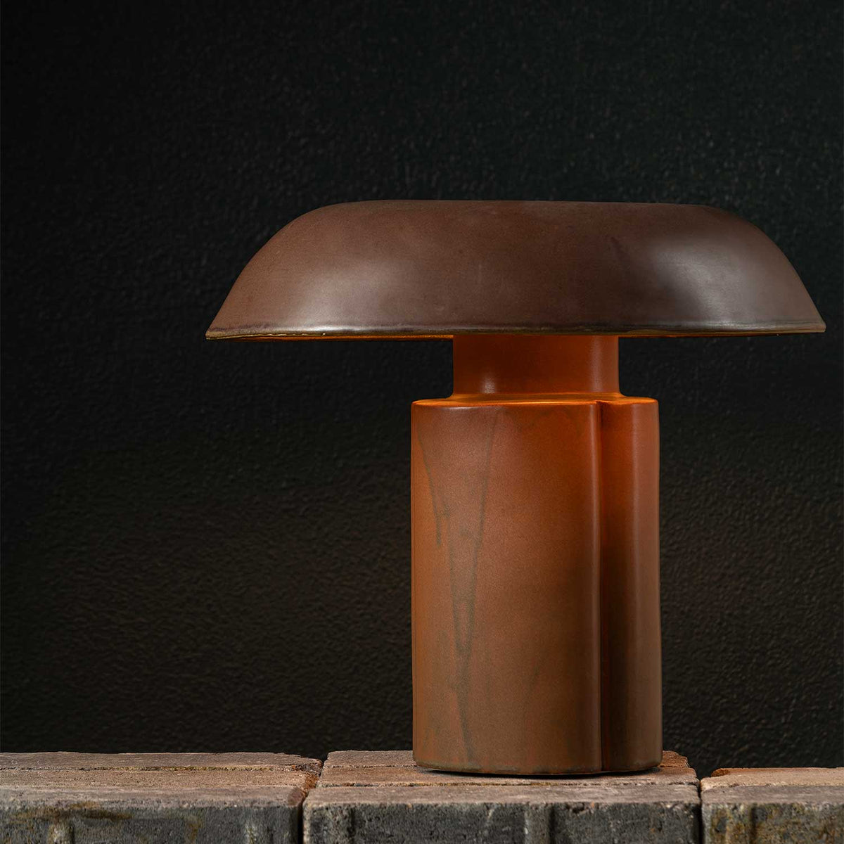 Oliver - Lampe à poser en grès