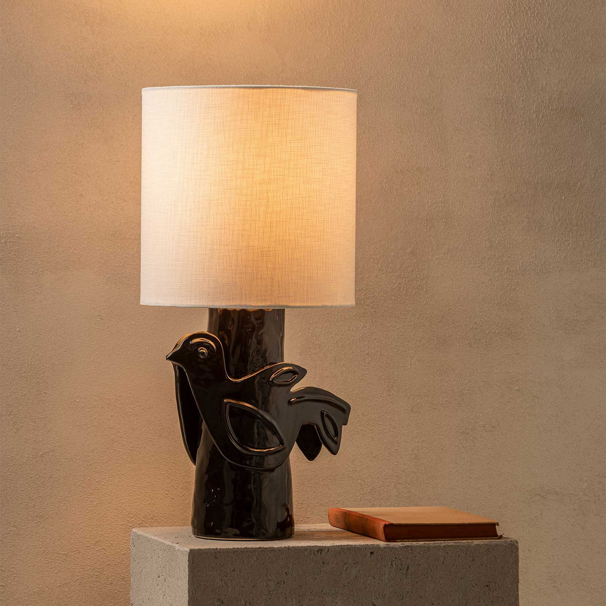 Paloma - Lampe à poser en grès