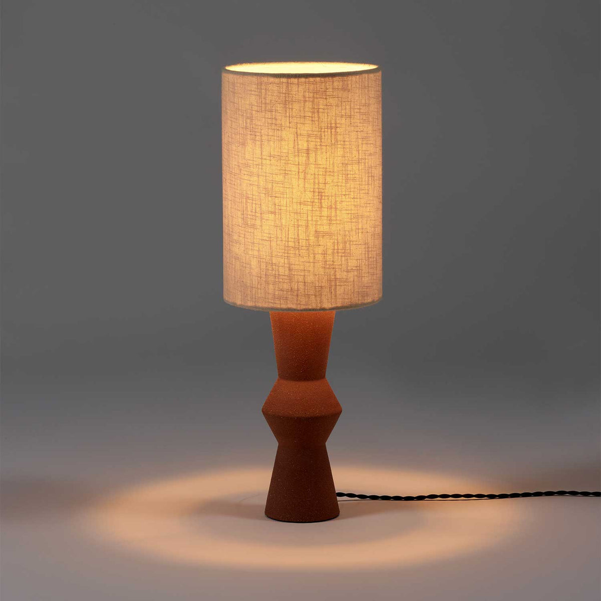 Marie-Ann - Lampe à poser en grès
