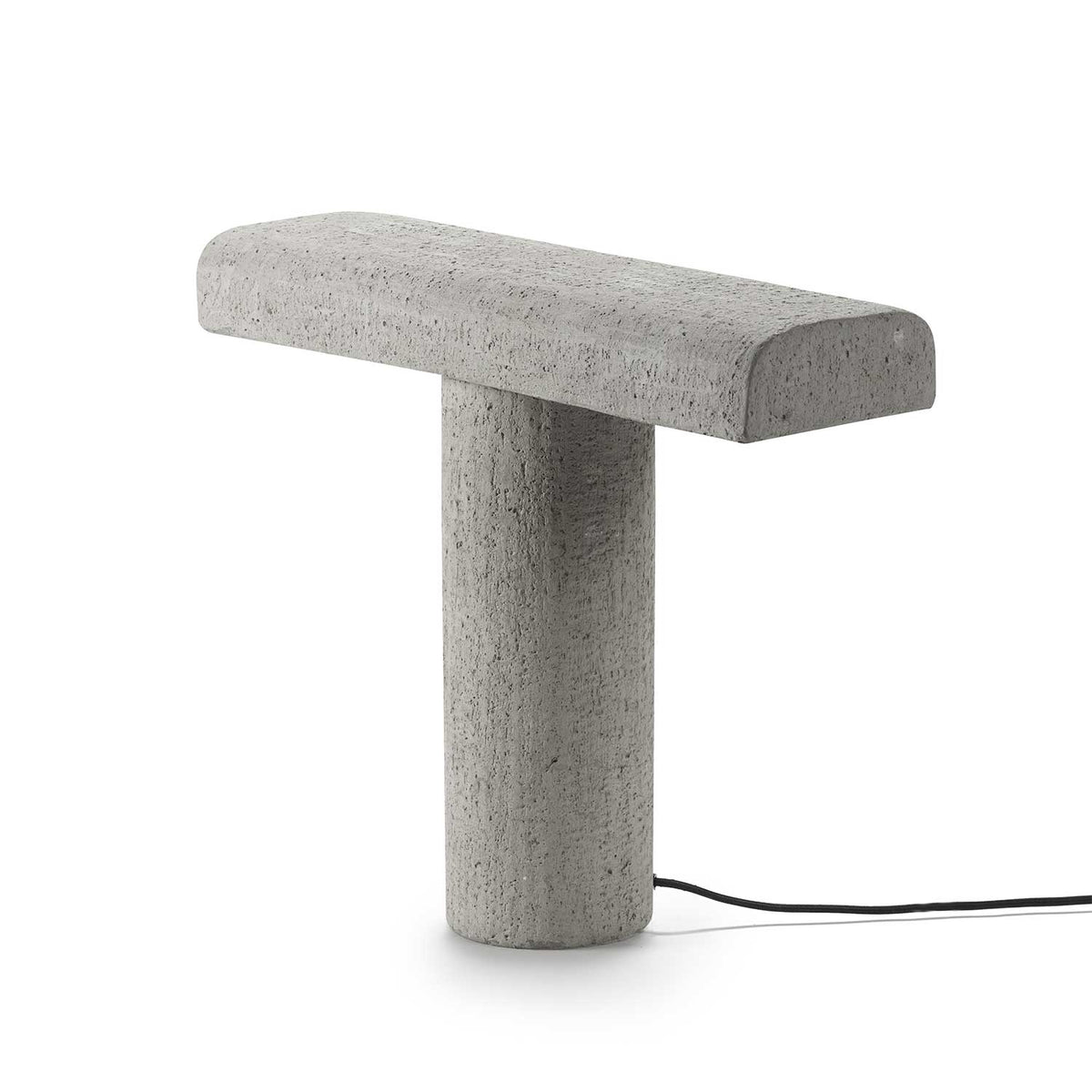 Fck - Lampe à poser en béton et aluminium, style industriel