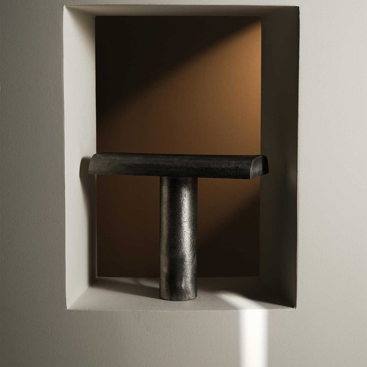 Fck - Lampe à poser en béton et aluminium, style industriel