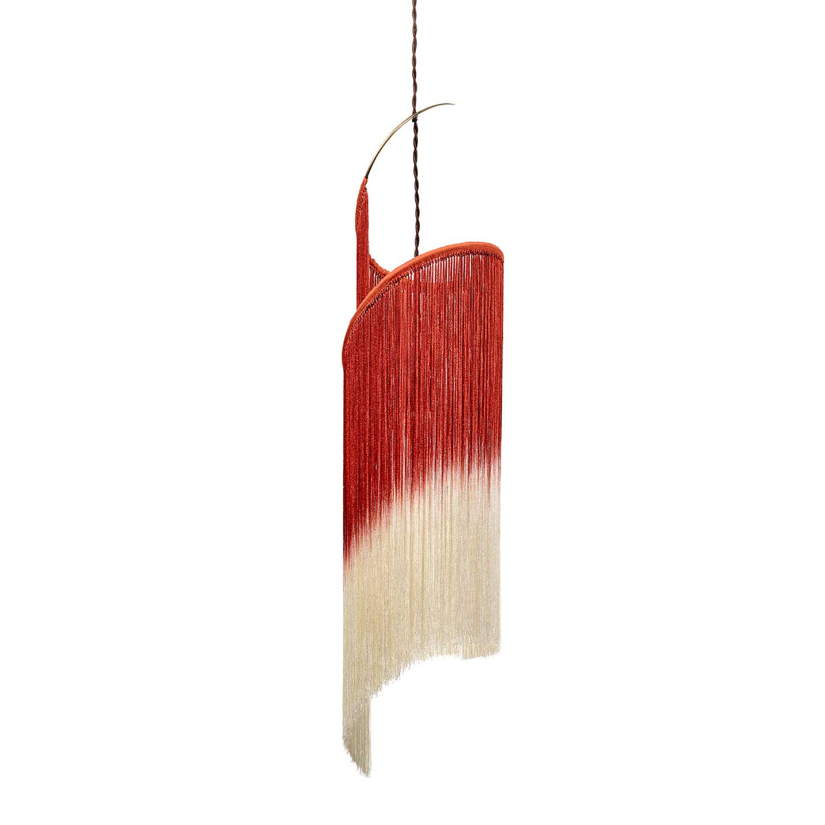 Rey 1 - Suspension en acier et viscose, style minimaliste