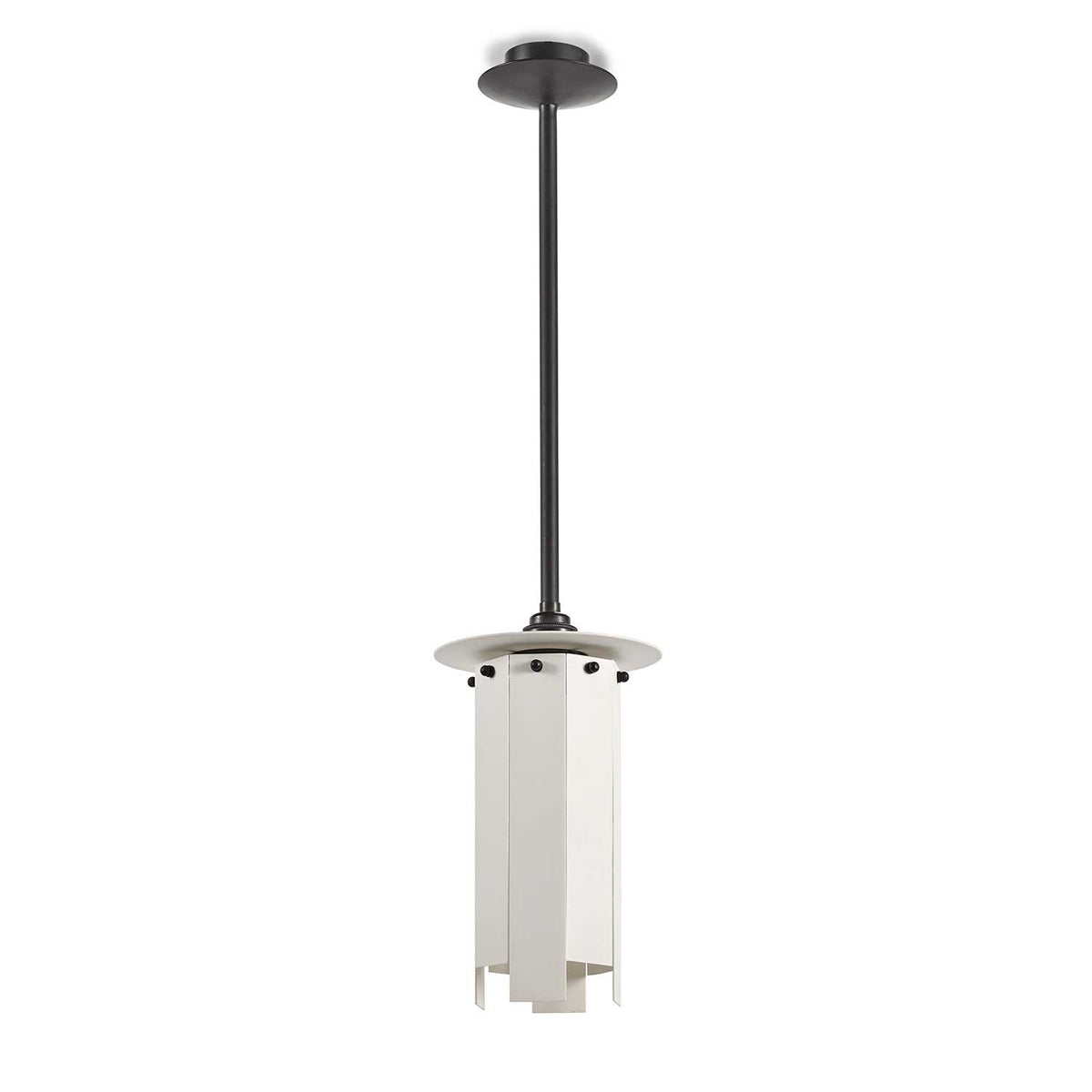 Gilda 4 - Suspension en acier et porcelaine, style minimaliste