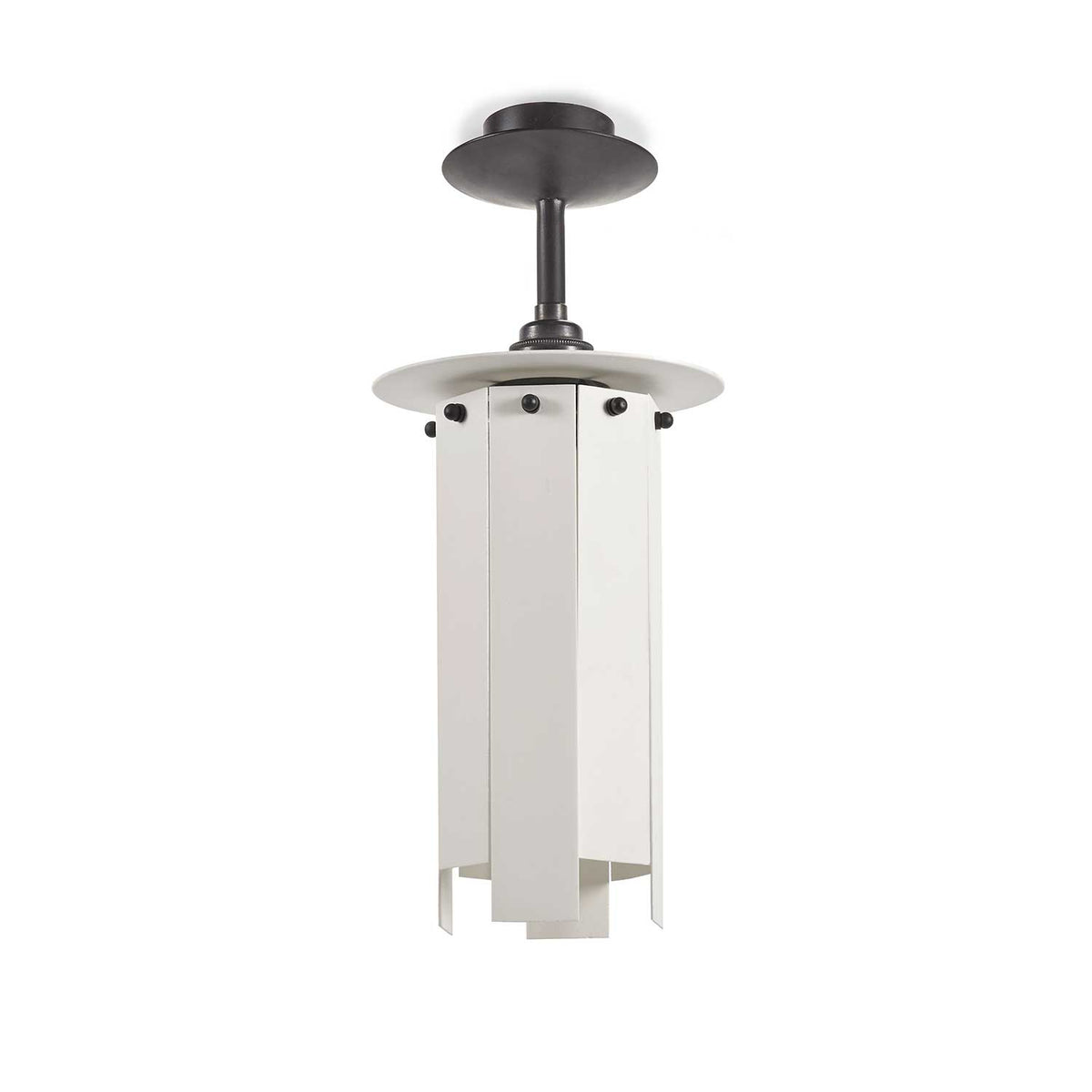 Gilda 5 - Suspension en acier et porcelaine, style minimaliste