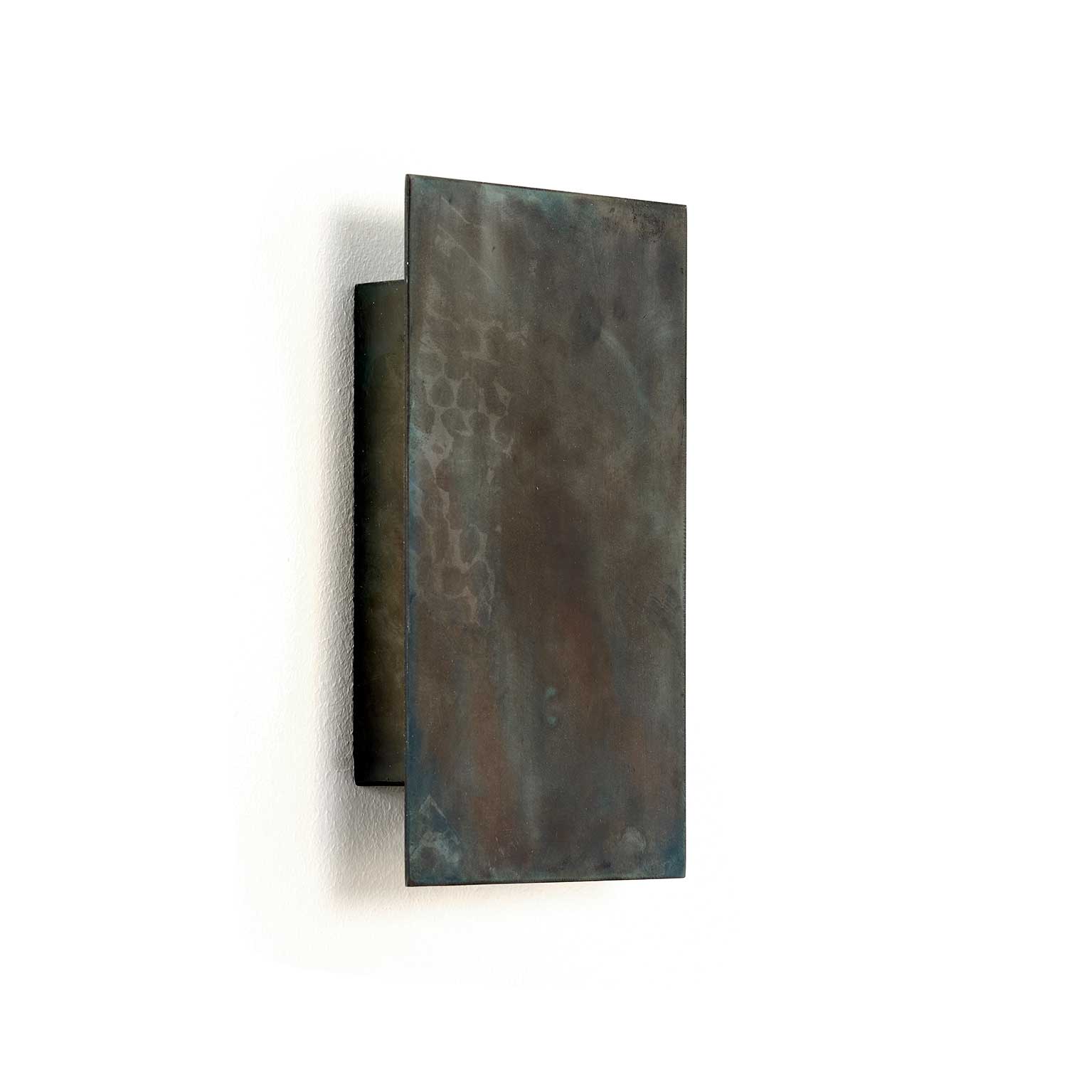 Sofisticato Nr.40 - Applique murale LED en acier bleui, style industriel