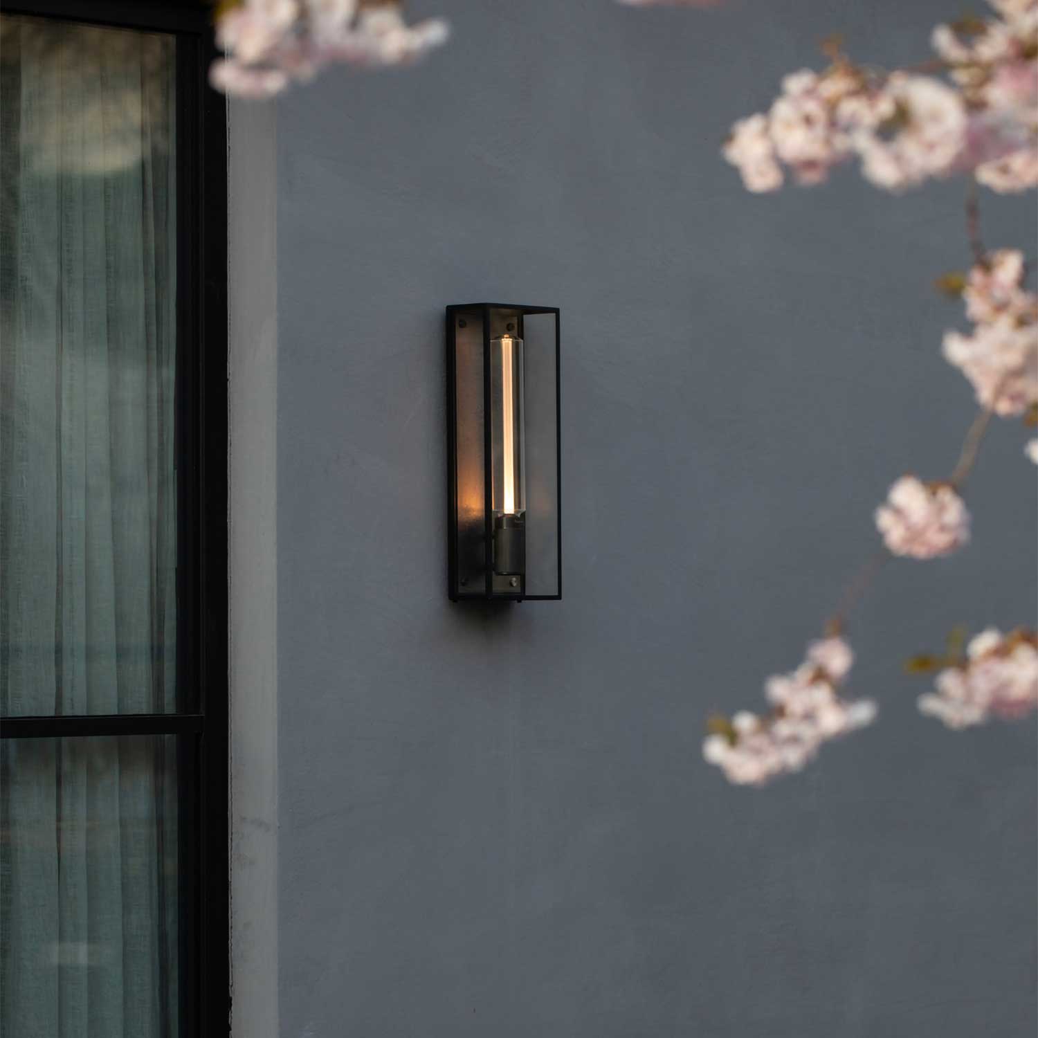 Caged Wet Large - Industrial design bathroom wall sconce