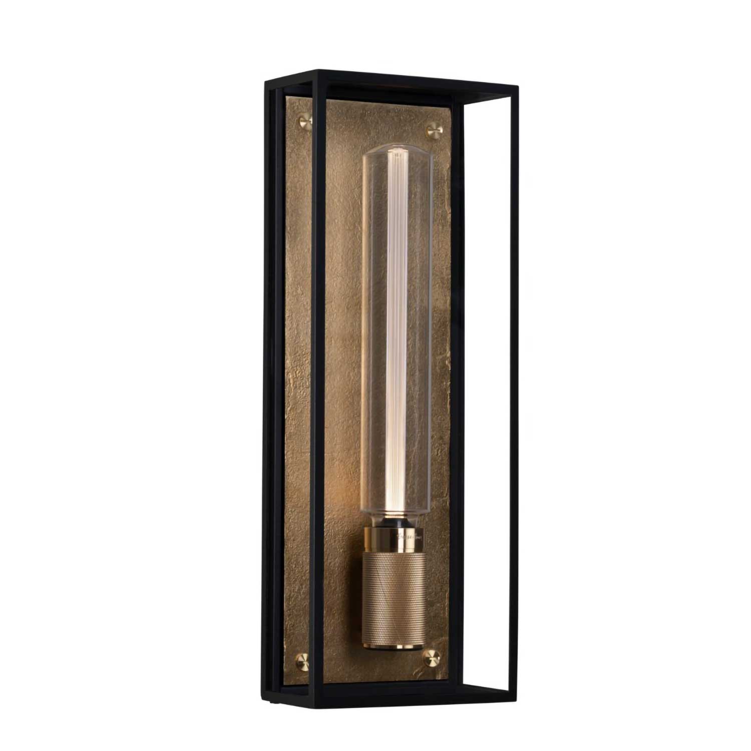 Caged Wet Large - Industrial design bathroom wall sconce