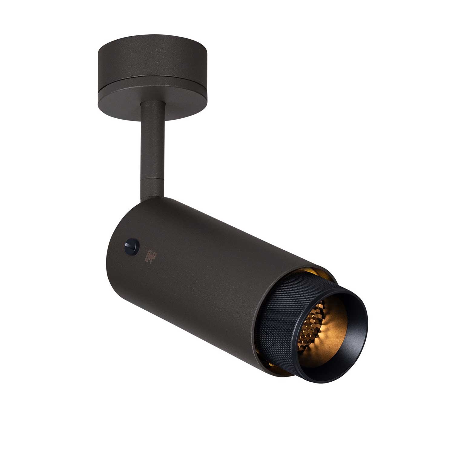 Exhaust Cross - Industrial design metal wall spotlight
