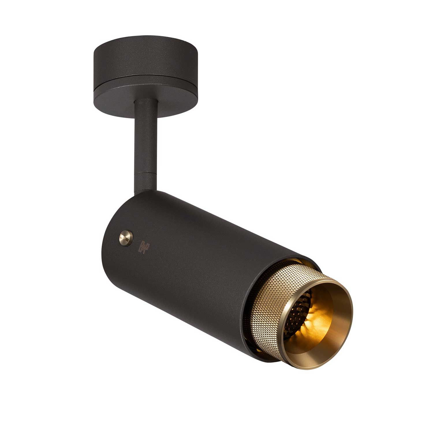 Exhaust Cross - Industrial design metal wall spotlight
