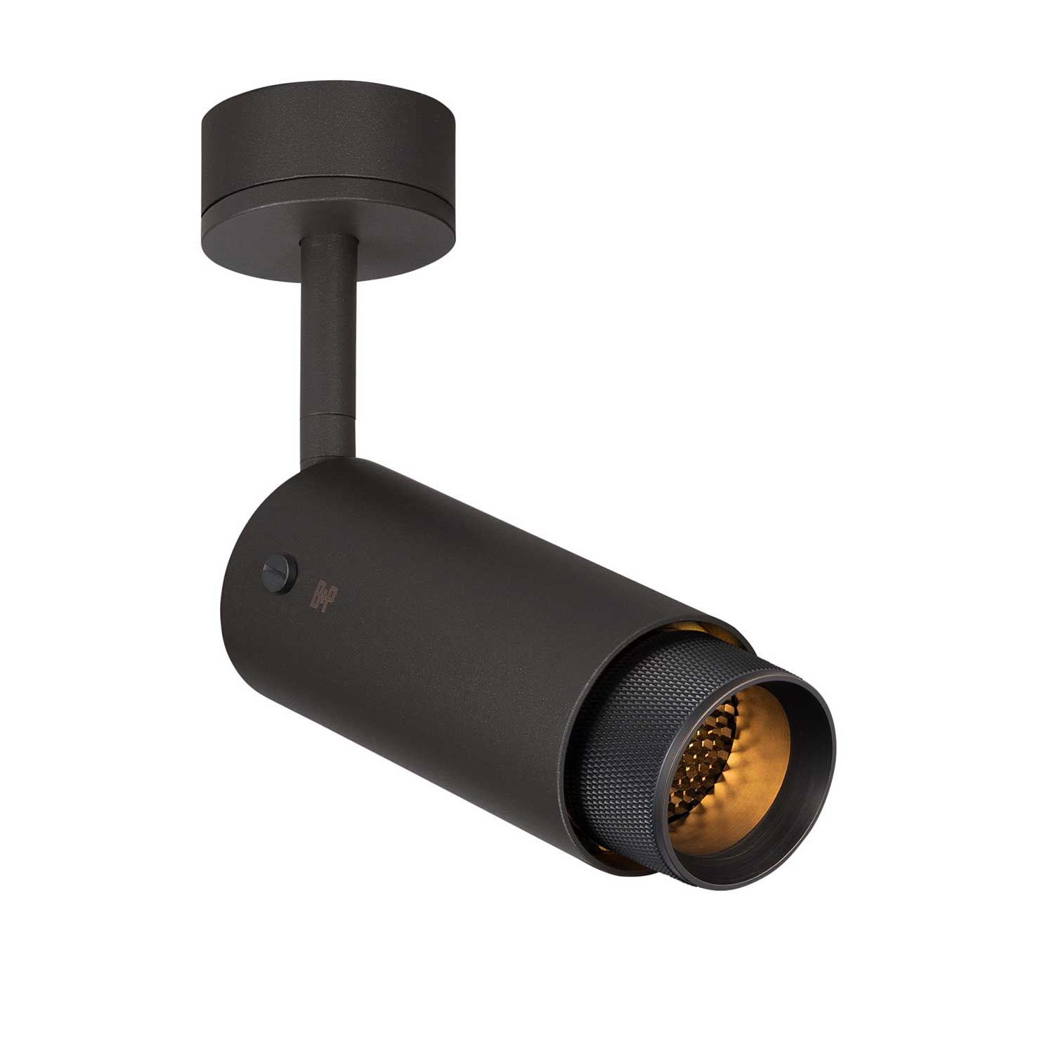 Exhaust Cross - Industrial design metal wall spotlight