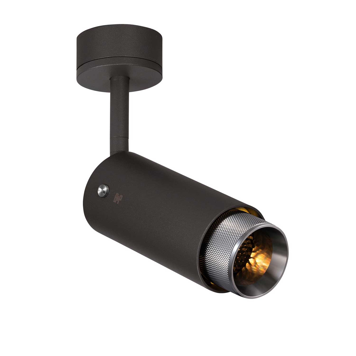 Exhaust Cross - Industrial design metal wall spotlight