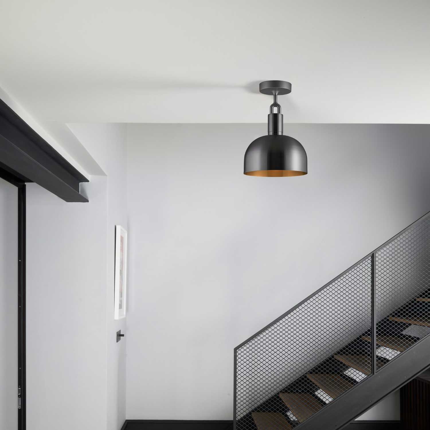 Forked Ceiling - Plafonnier en acier design pour cuisine industrielle