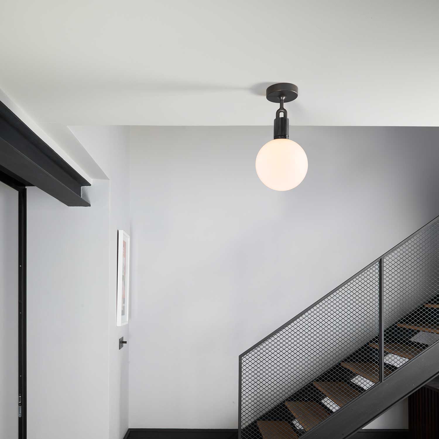 Forked Ceiling Globe - Plafonnier design en verre pour salon moderne