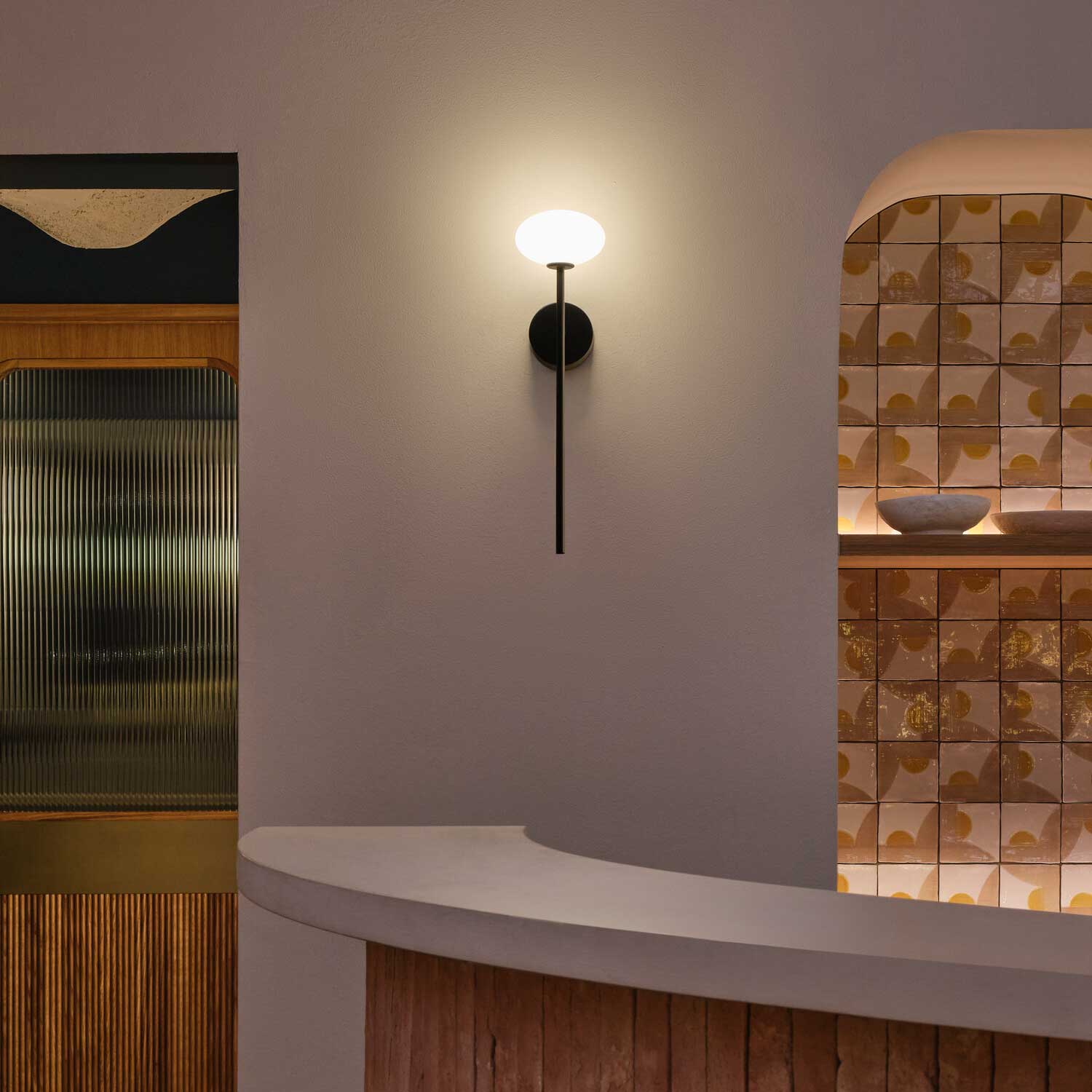 Bloom - Applique murale salle de bain LED design étanche IP44