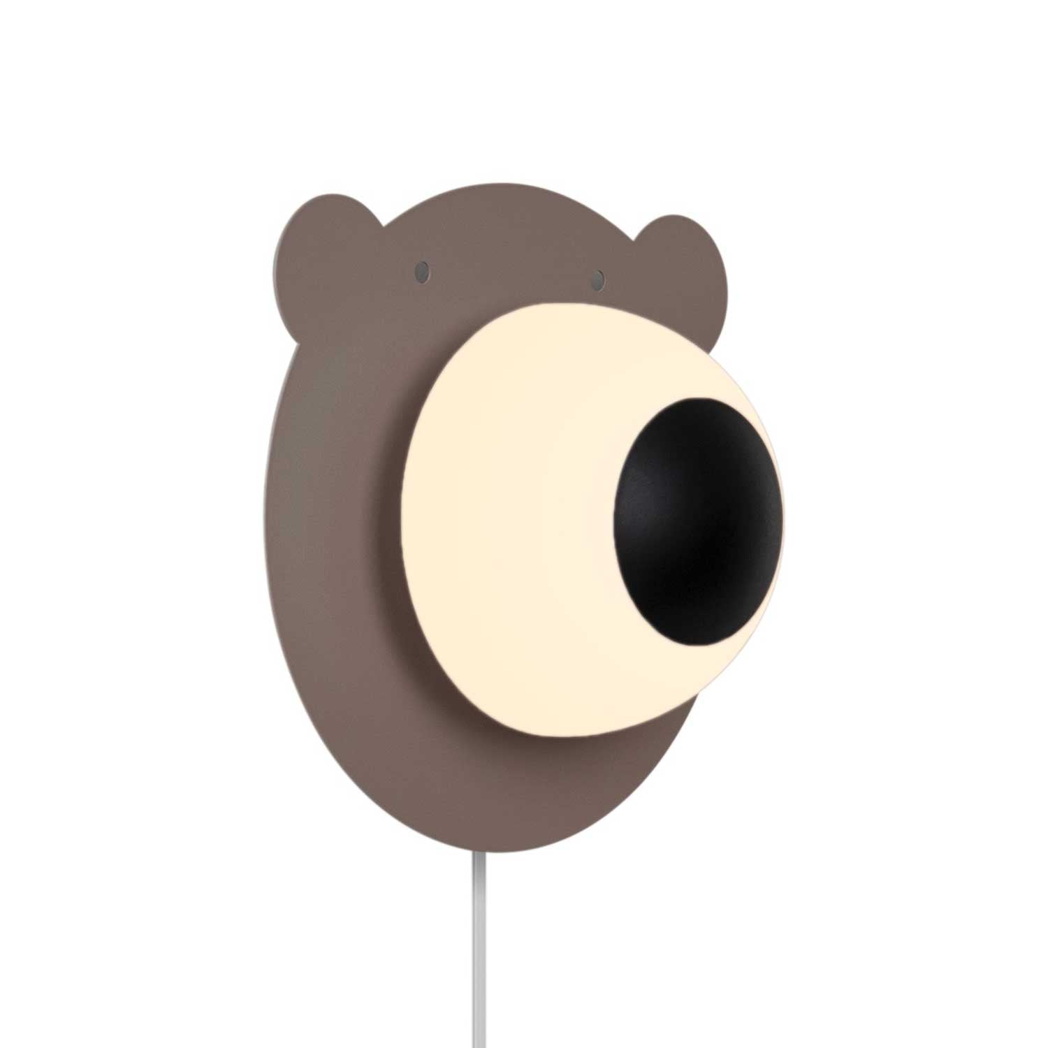 Bruna Bear - Applique murale ours marron pour chambre enfant