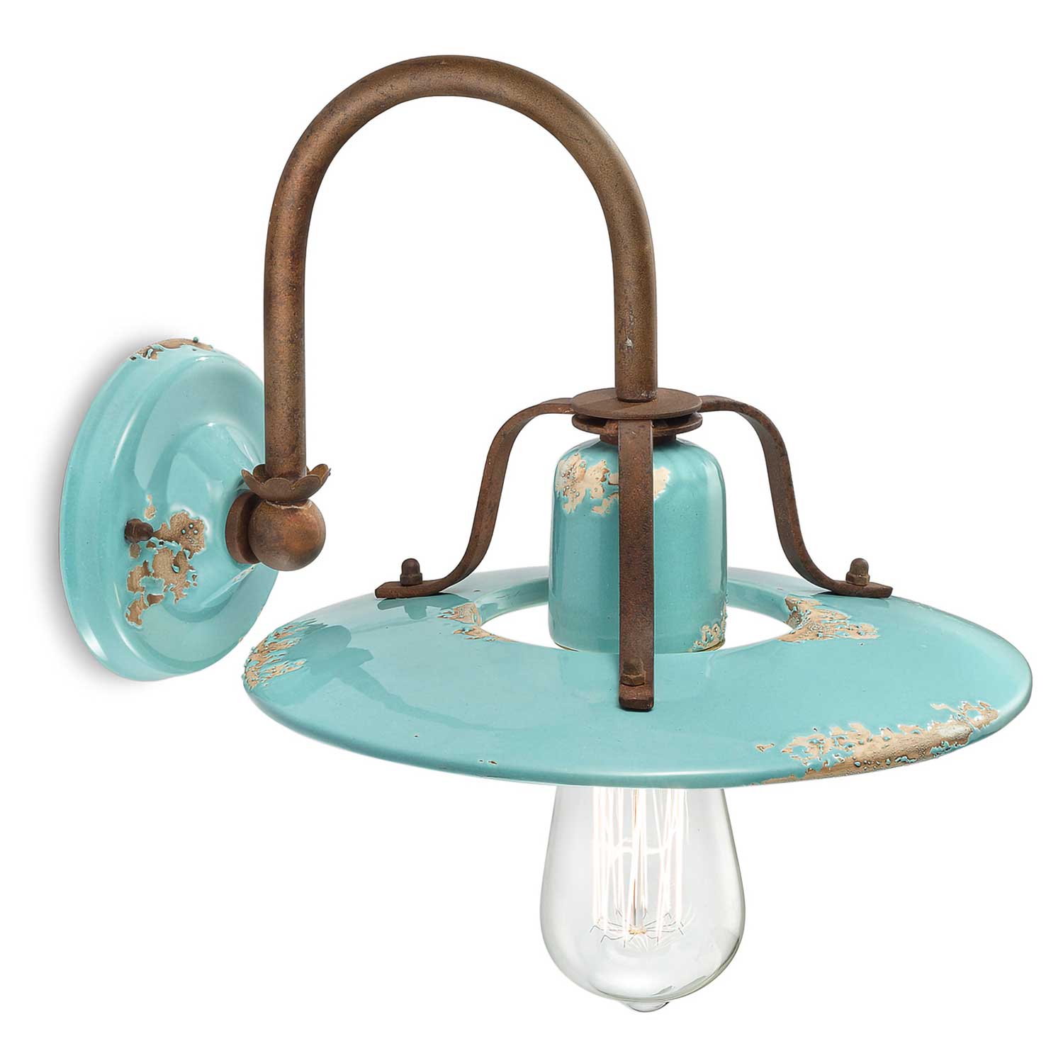 Country - Applique murale rustique pour salon vintage