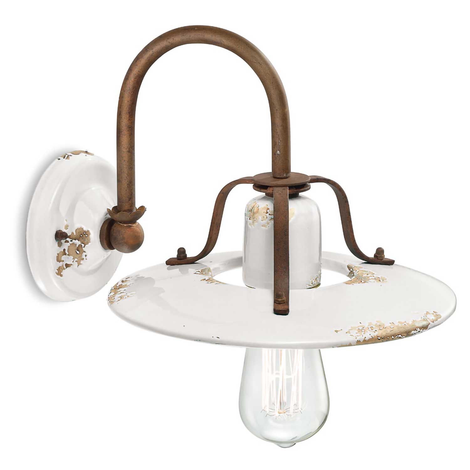 Country - Applique murale rustique pour salon vintage