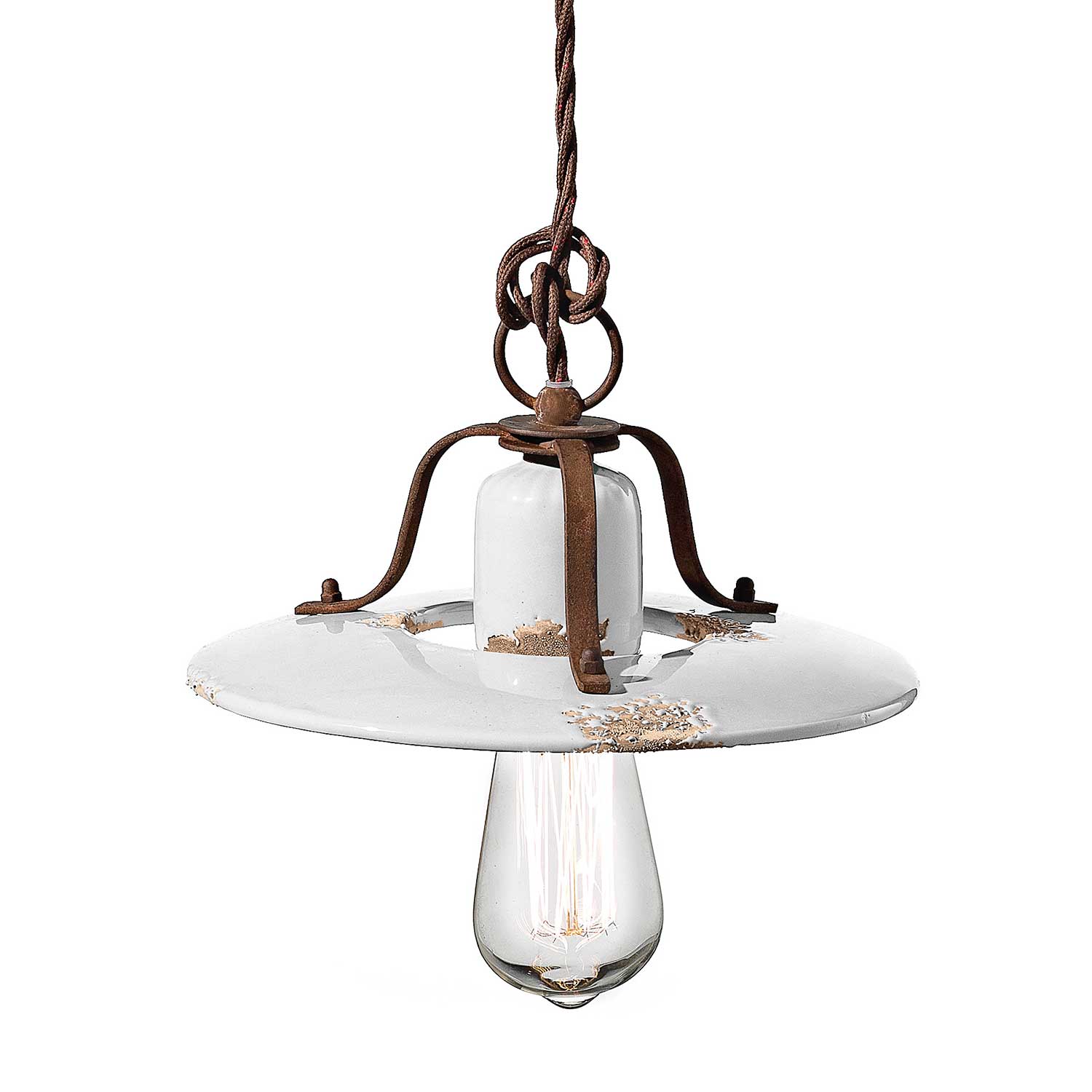 Country - Lustre design rustique pour cuisine style retro