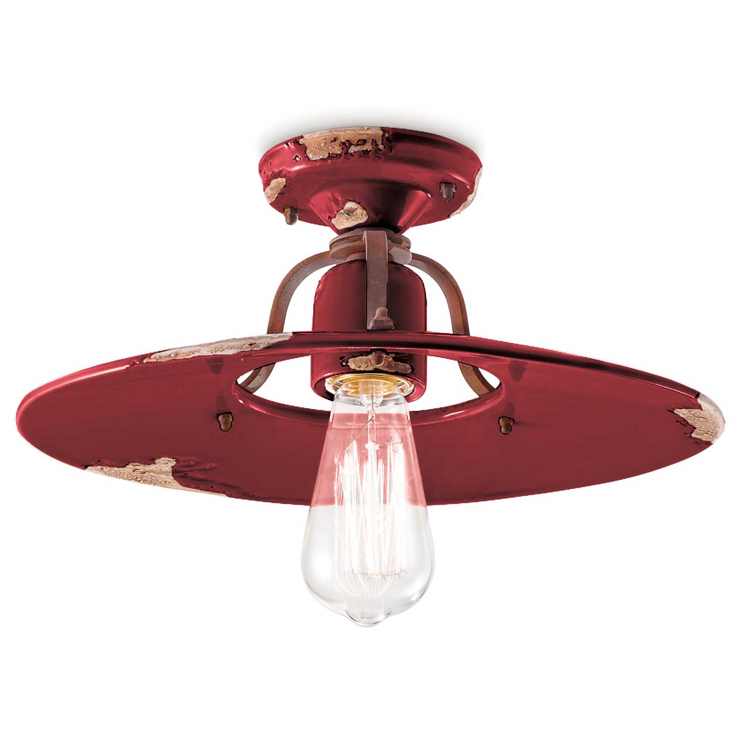 Country - Plafonnier vintage pour salle à manger rustique