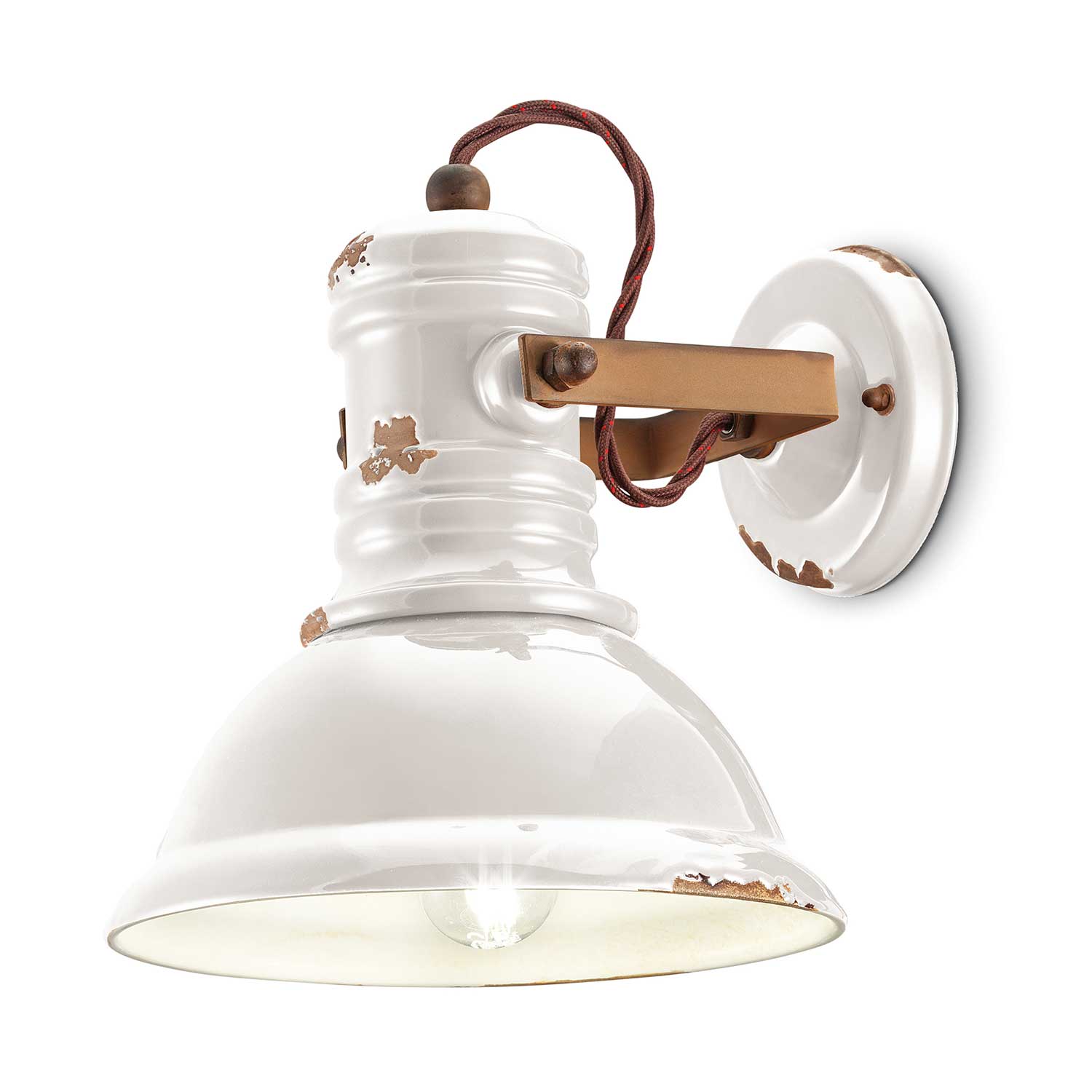 Industrial - Applique murale acier coloré pour cuisine industrielle