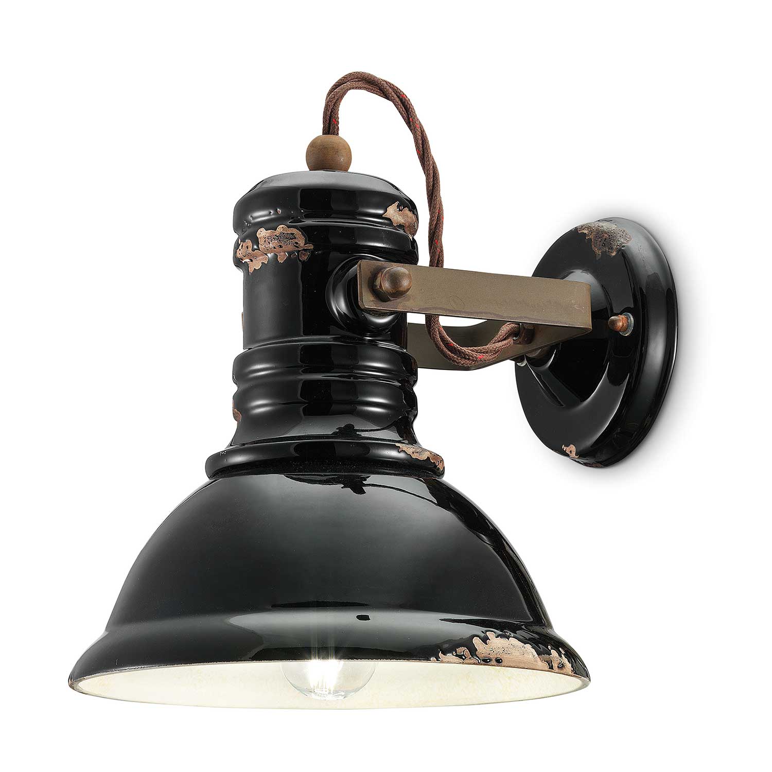 Industrial - Applique murale acier coloré pour cuisine industrielle