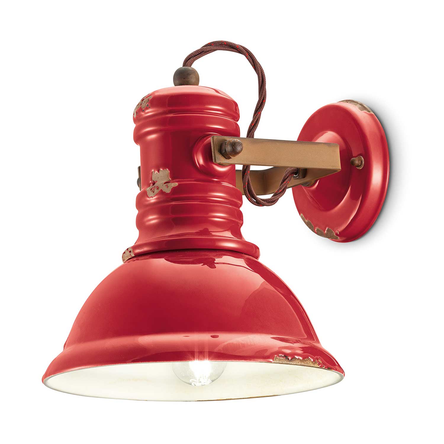 Industrial - Applique murale acier coloré pour cuisine industrielle