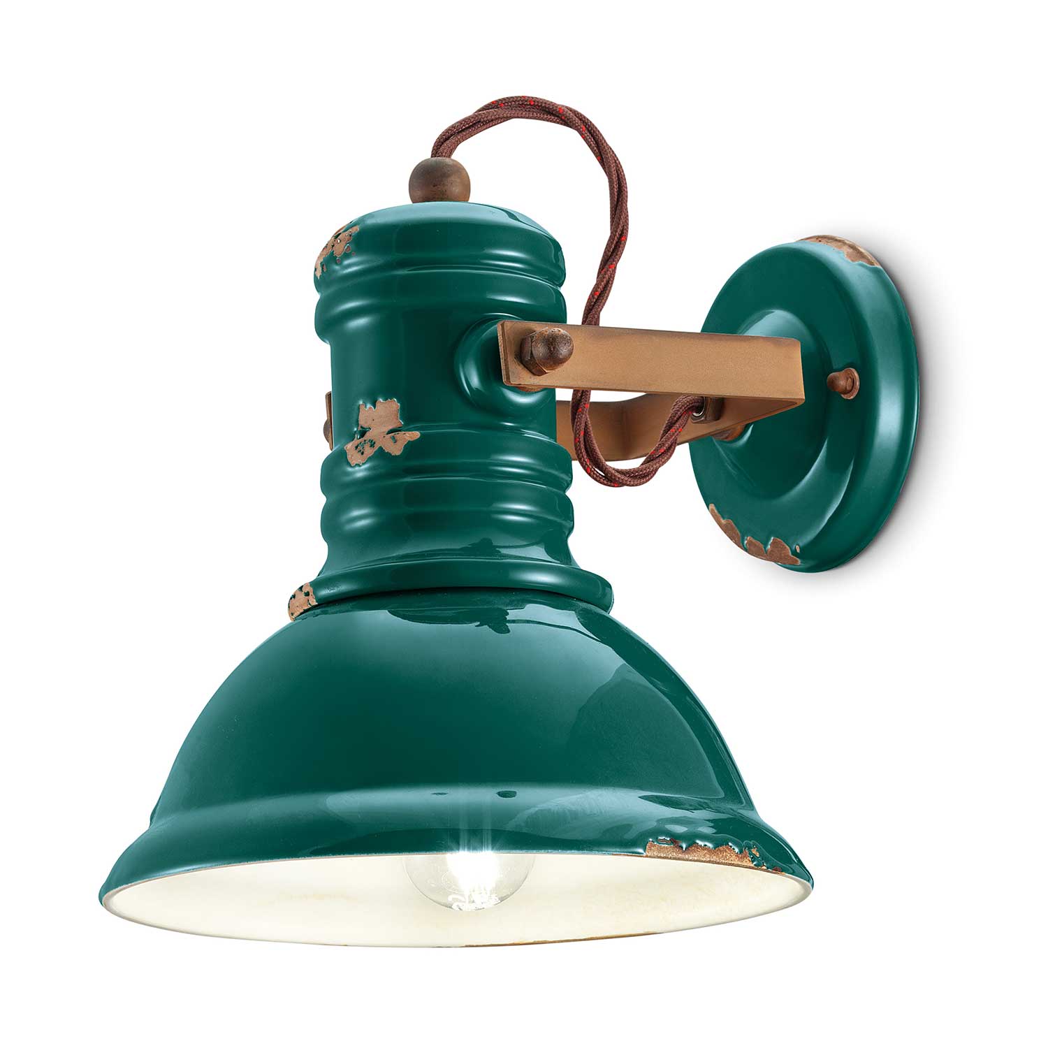 Industrial - Applique murale acier coloré pour cuisine industrielle