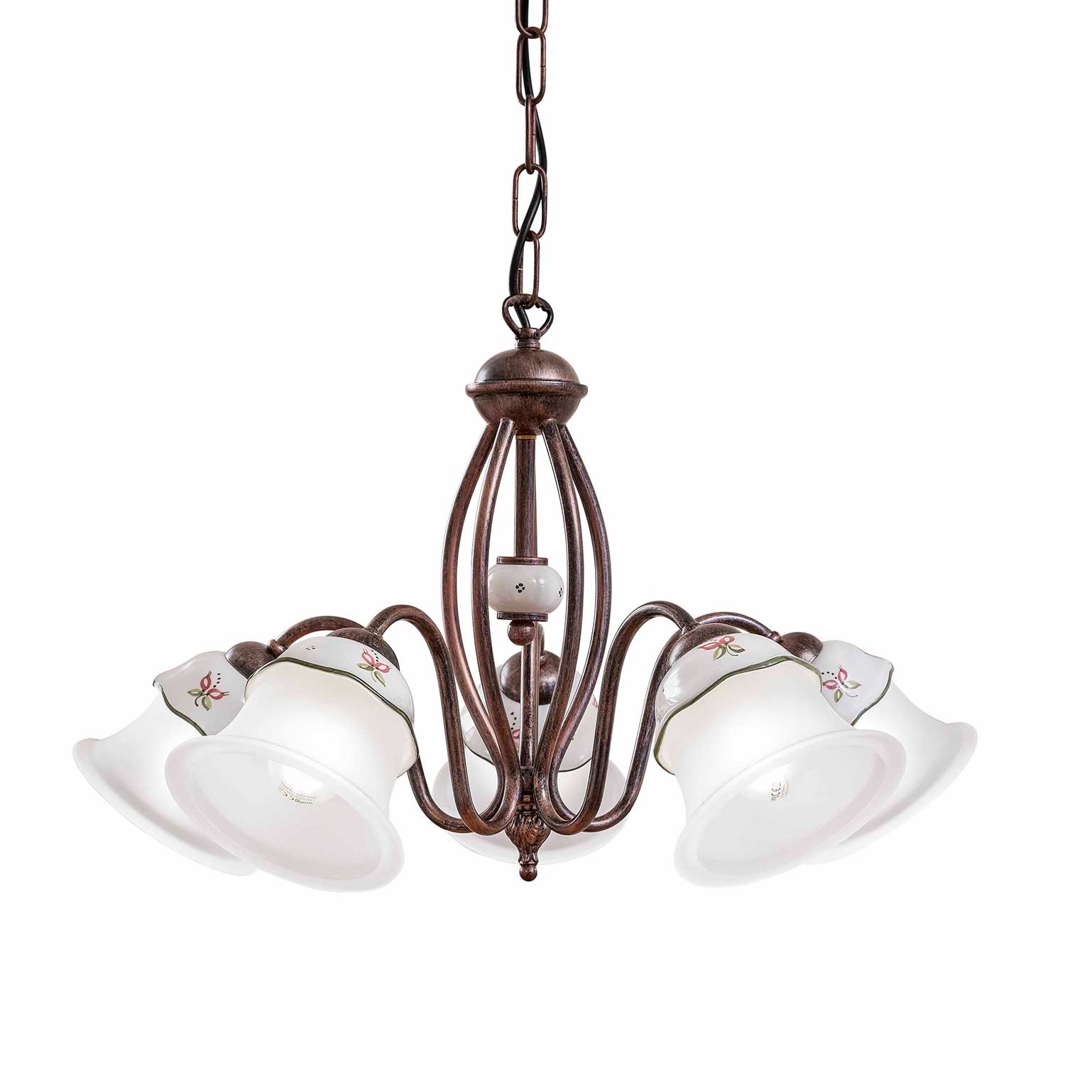 Ferrara - Lustre chandelier pour chambre baroque
