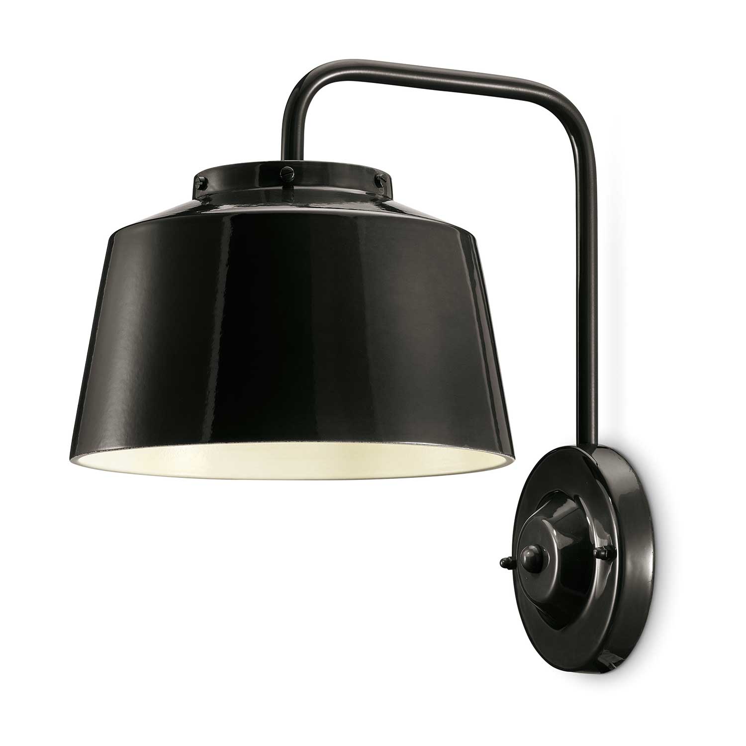 50's - Applique murale retro pour salle à manger en acier