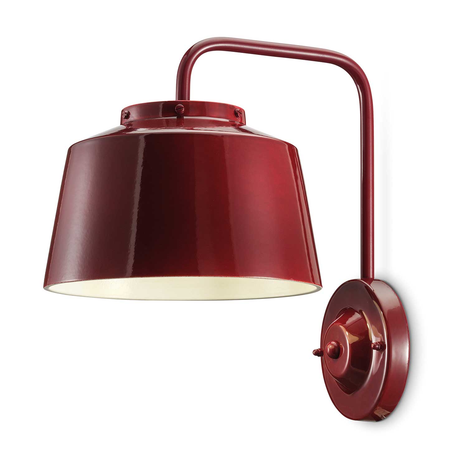 50's - Applique murale retro pour salle à manger en acier