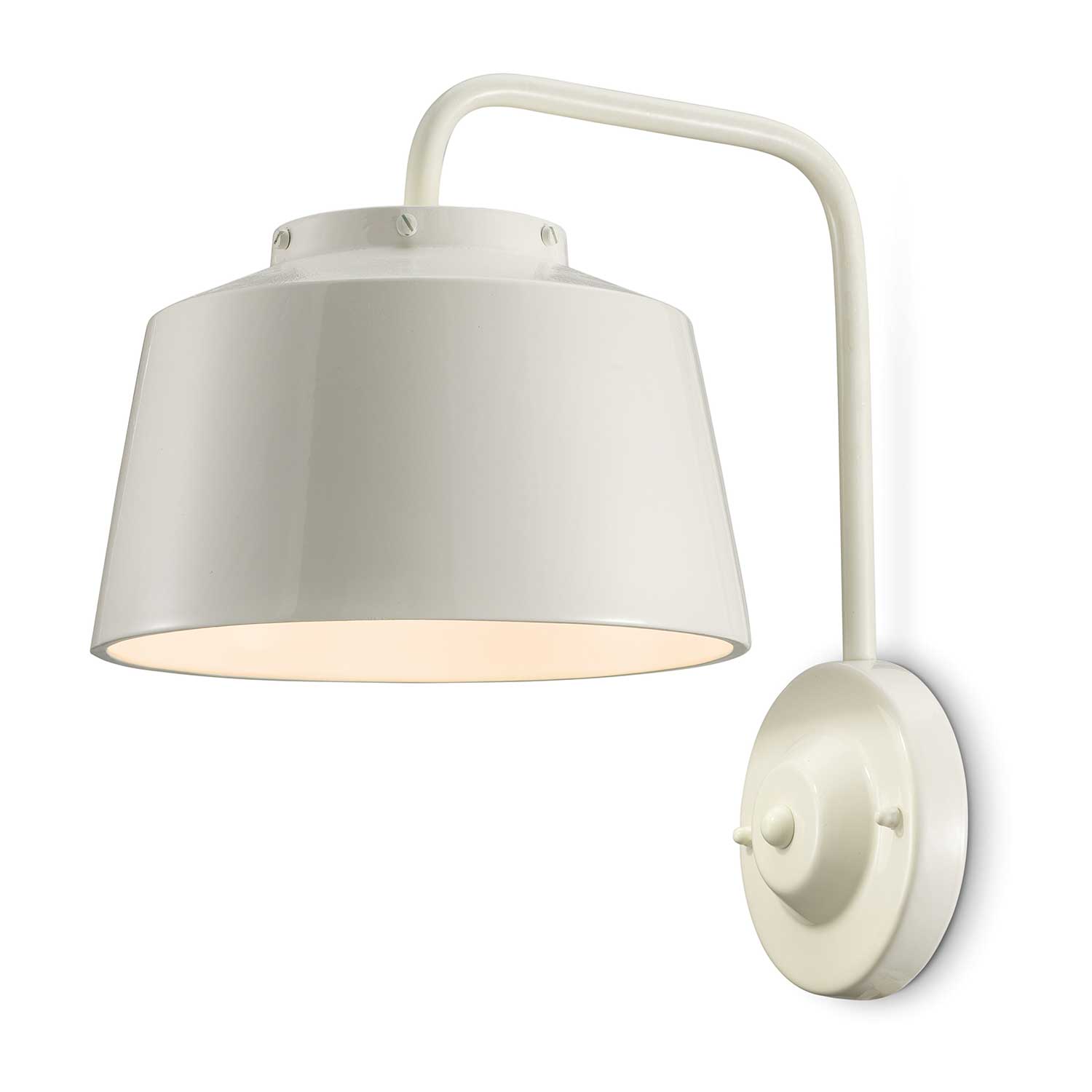 50's - Applique murale retro pour salle à manger en acier