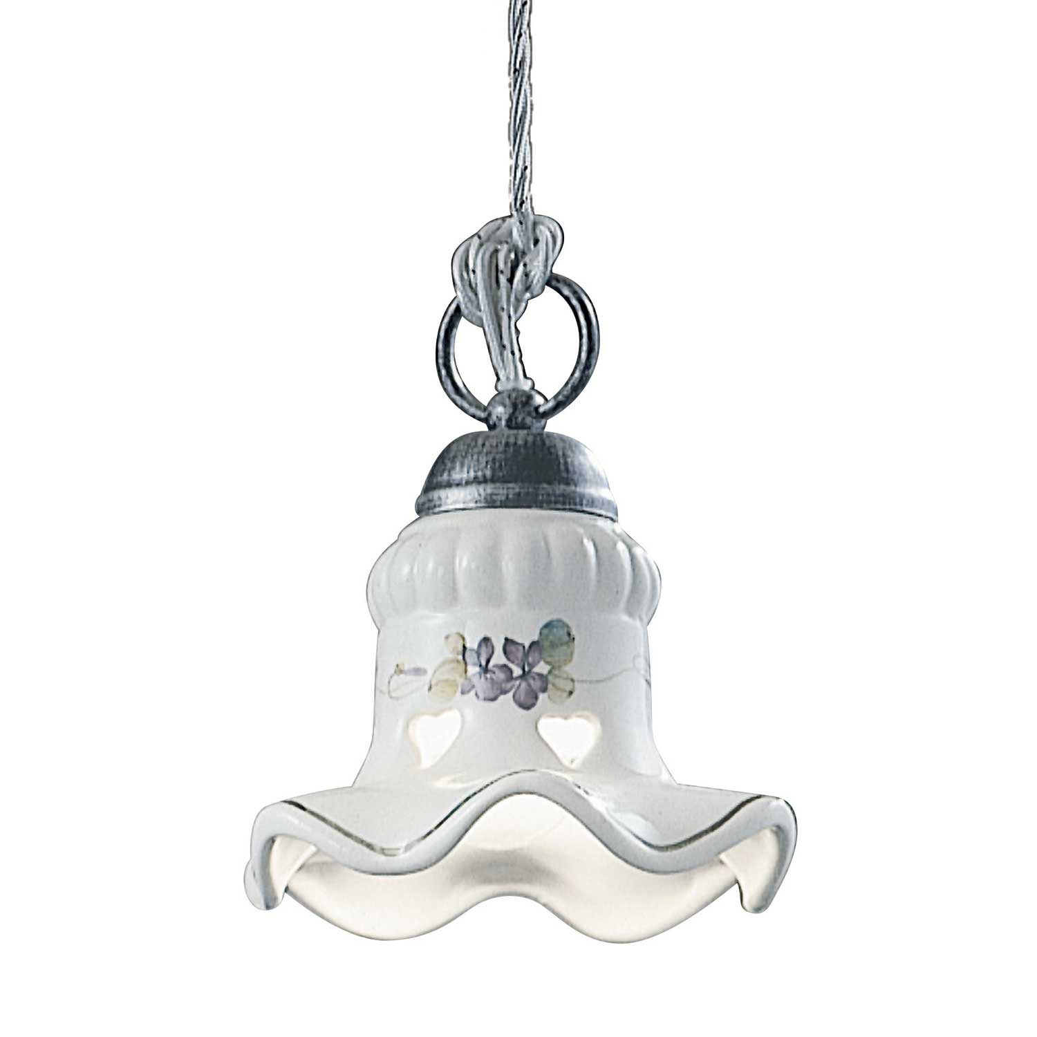 Chieti - Petit lustre moustier pour cuisine ancienne