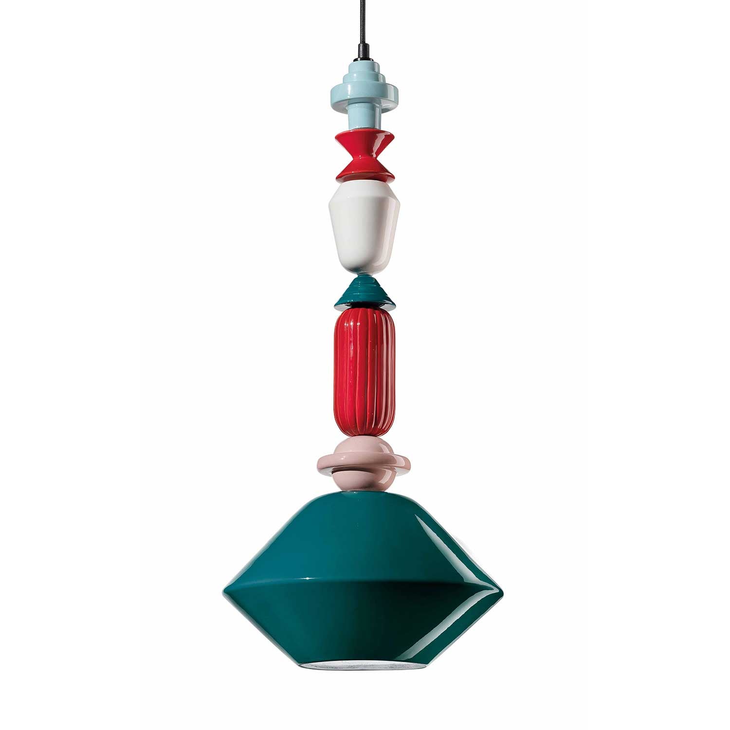 Lariat - Ceramic pendant light for designer dining room