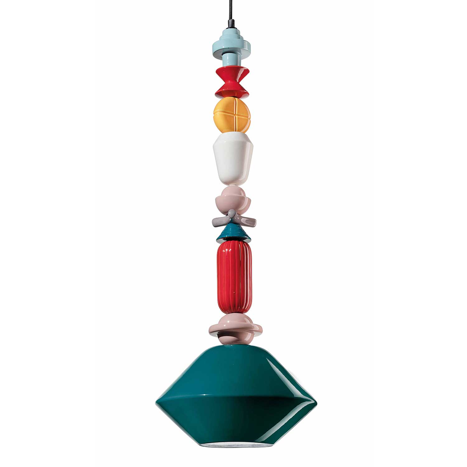 Lariat - Ceramic pendant light for designer dining room