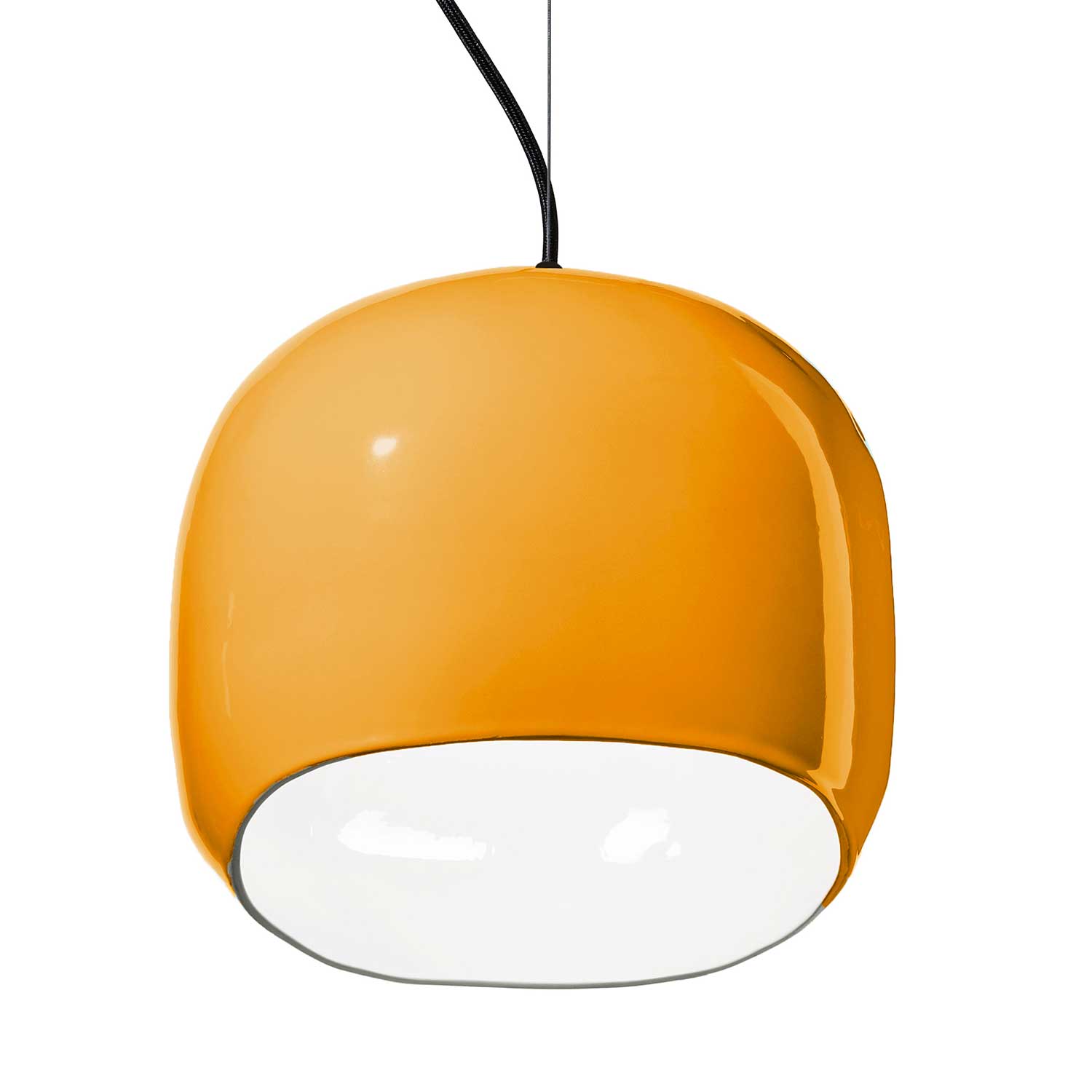 Ayrton - Suspension en céramique rétro pour salle à manger