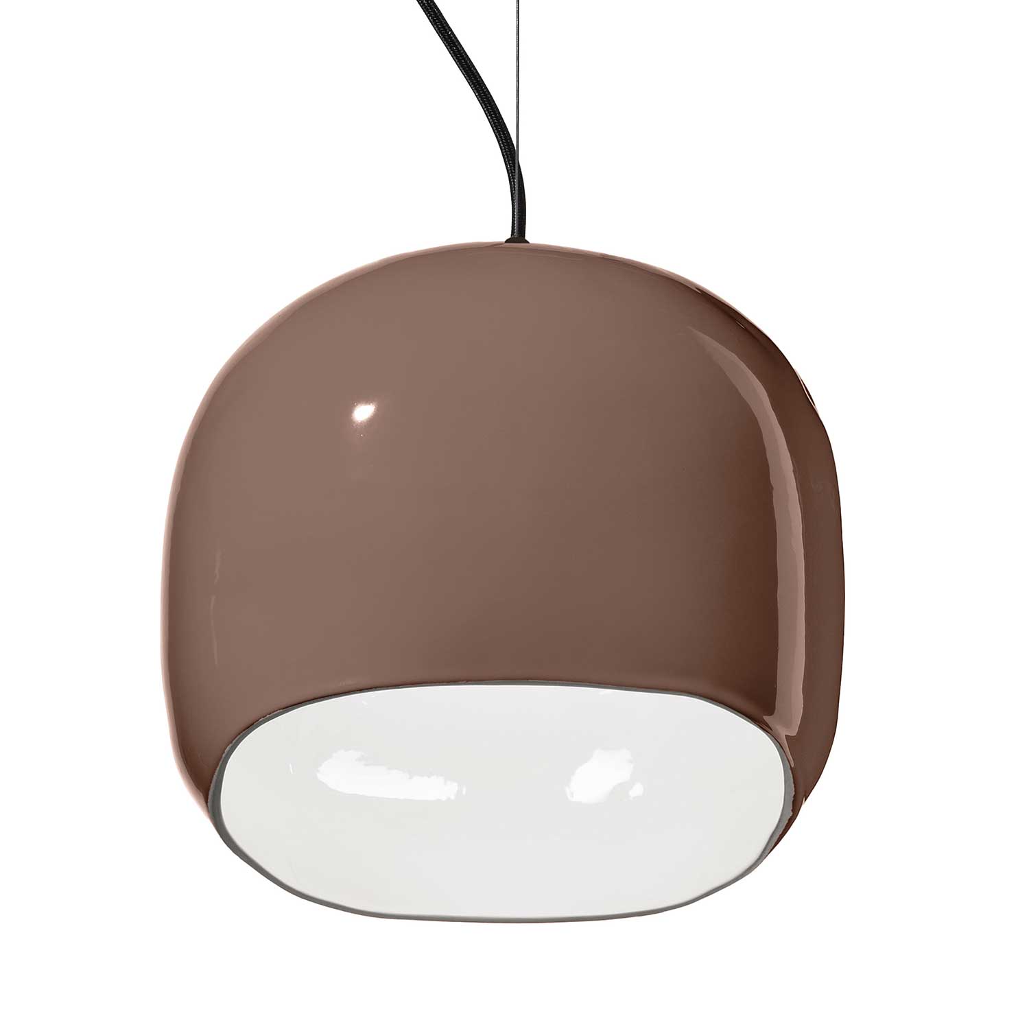 Ayrton - Suspension en céramique rétro pour salle à manger