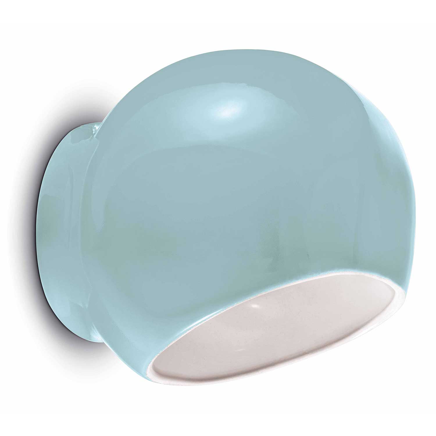 Ayrton - Applique murale rétro en céramique coloré pour salon