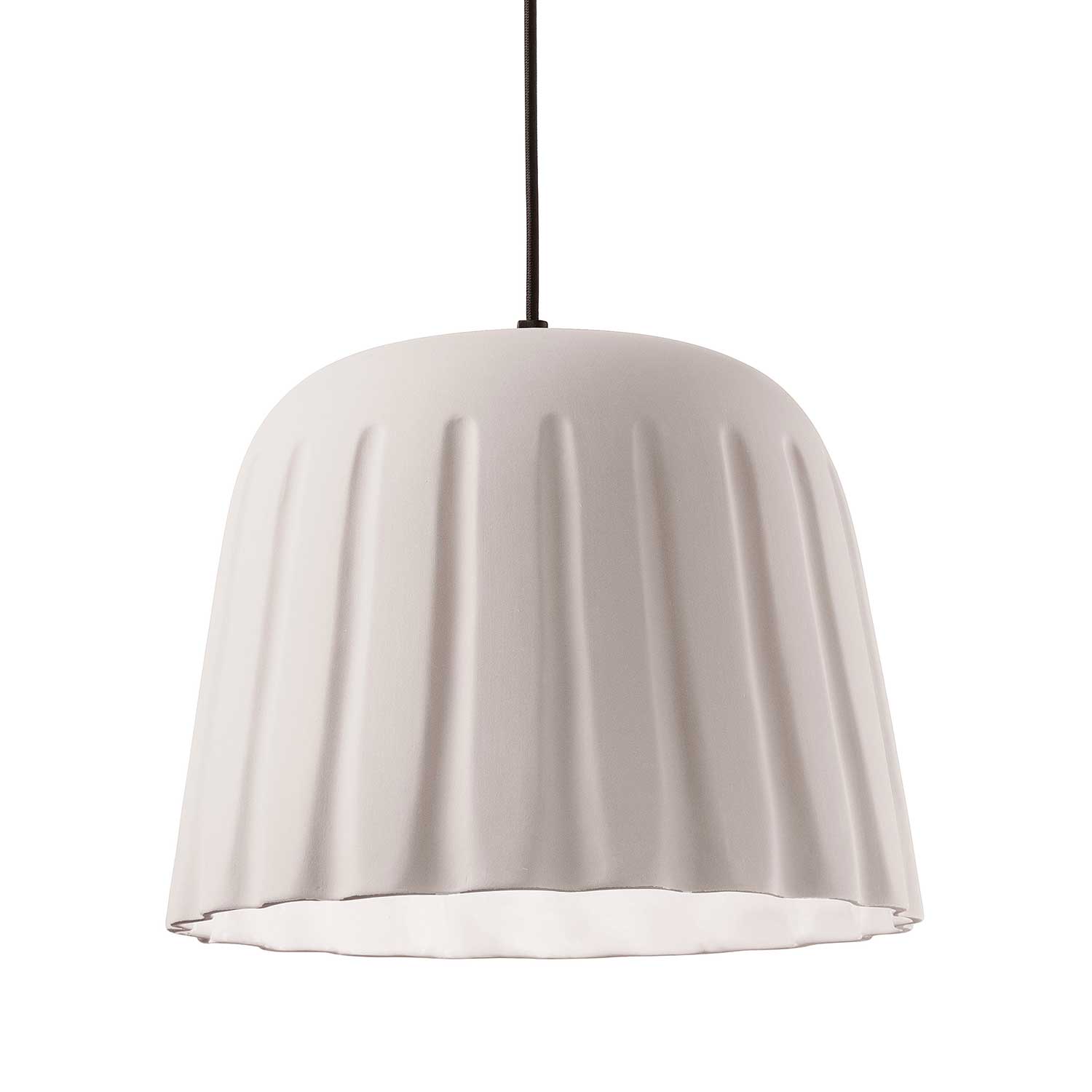 Madame Grés - Ceramic flower pendant light for dining room