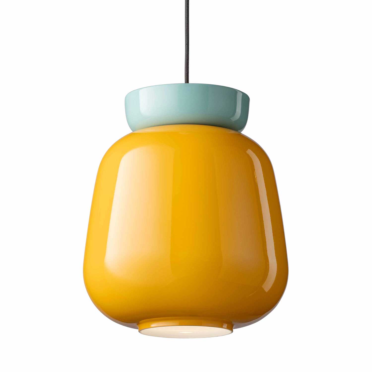 Corcovado - Colorful ceramic designer chandelier for modern office