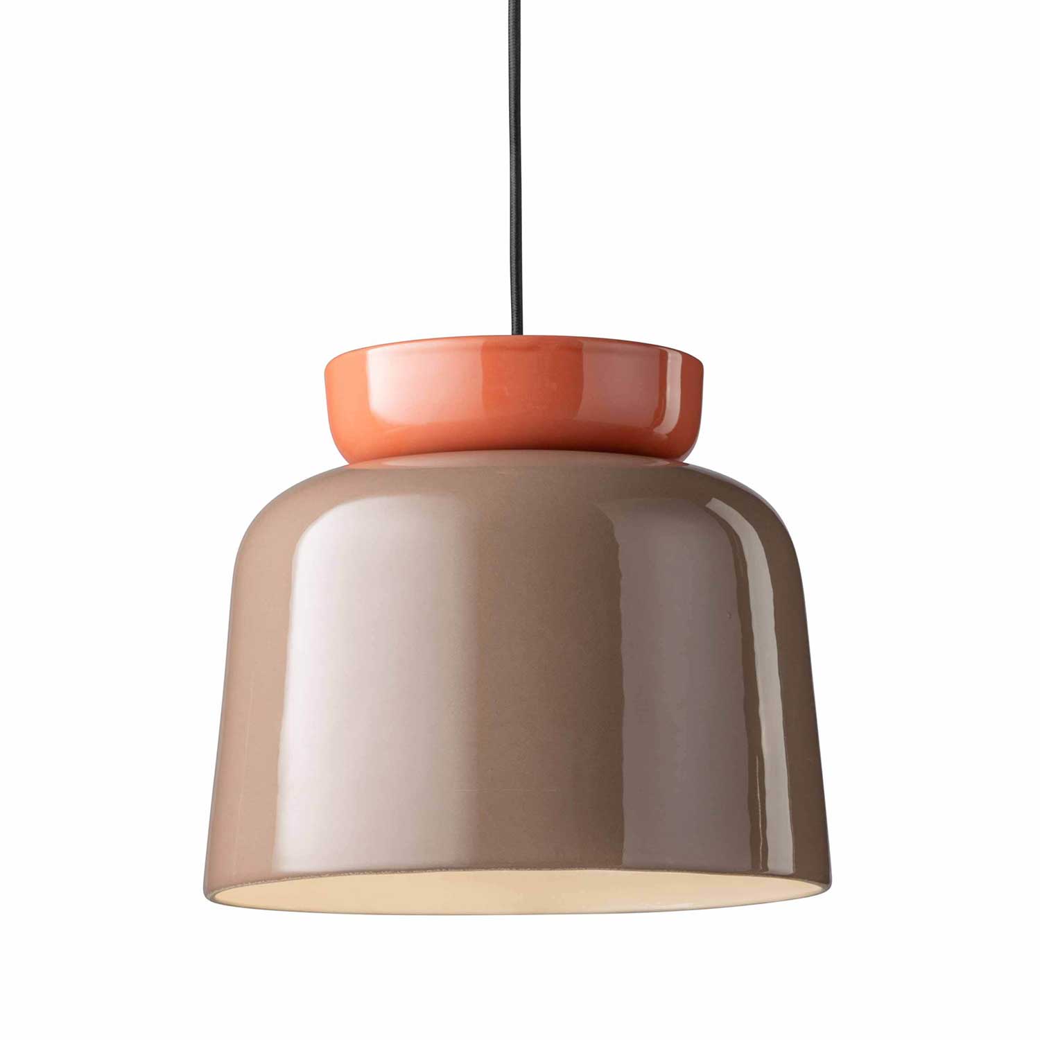 Corcovado - Two-tone ceramic pendant light for modern kitchen