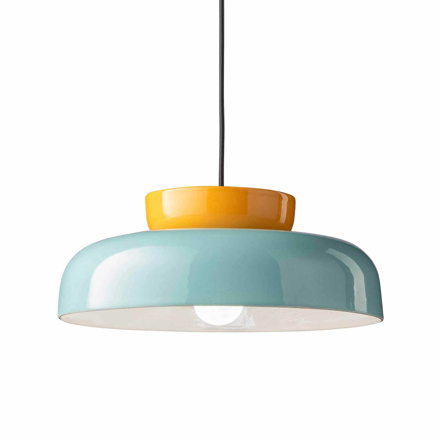 Maracana - Two-tone ceramic designer pendant light for modern kitchen