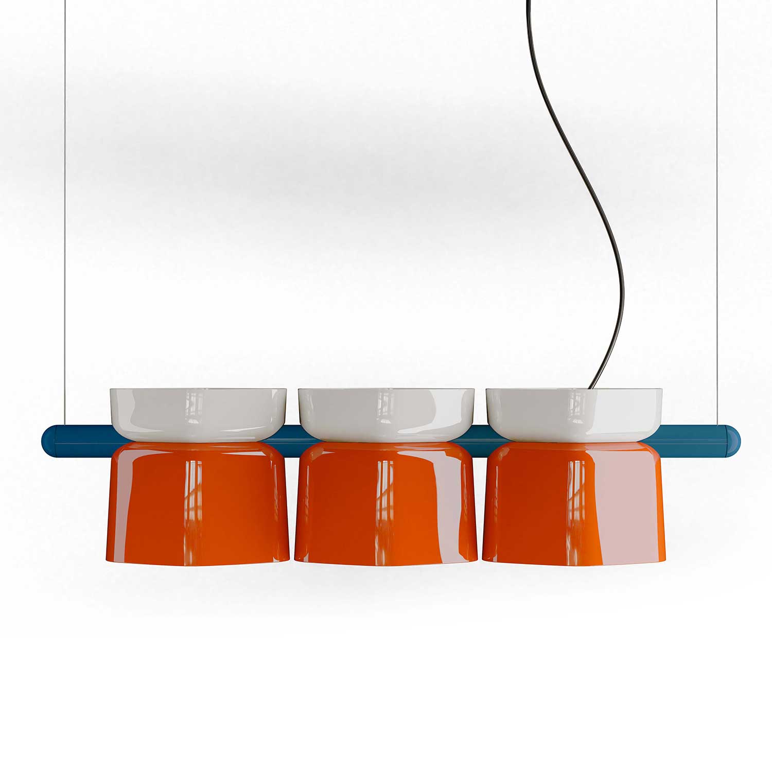Yakitori - Contemporary design ceramic chandelier for dining room